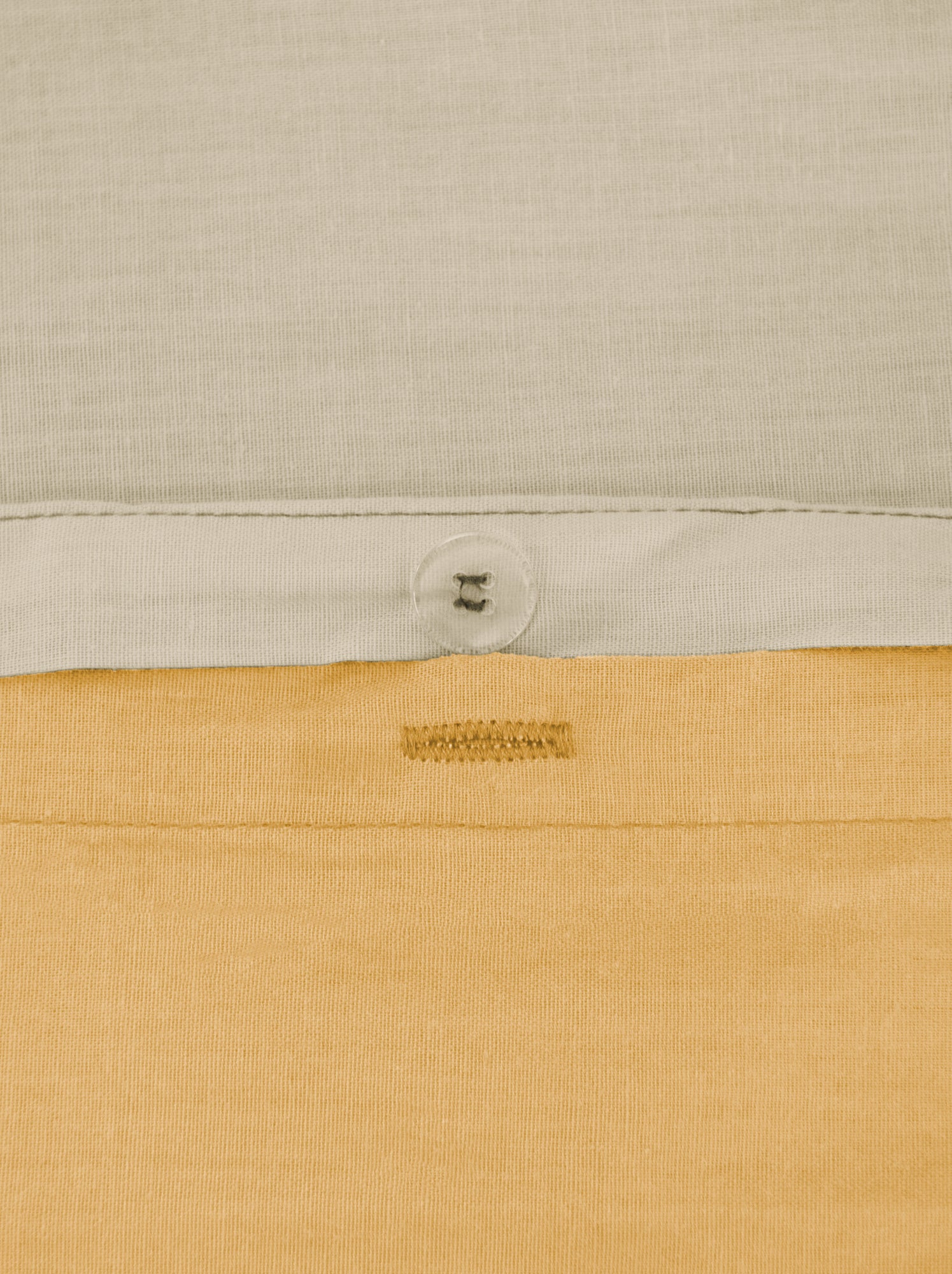 Parure de lit + 2 taies d'oreiller en coton uni 240x220 - 260x240 - Orange (FML82_2)