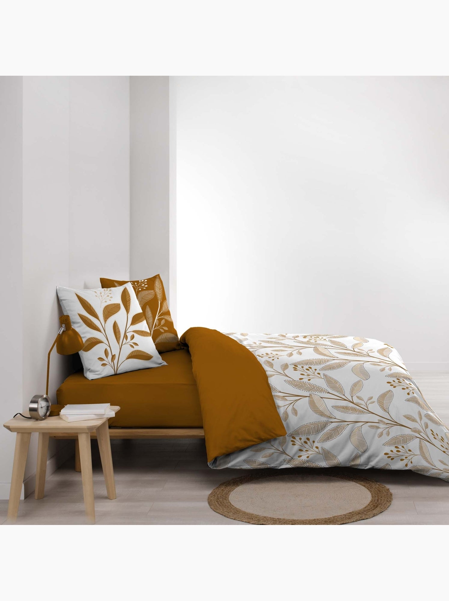 Parure de lit coton malika douceur d'intérieur - Blanc