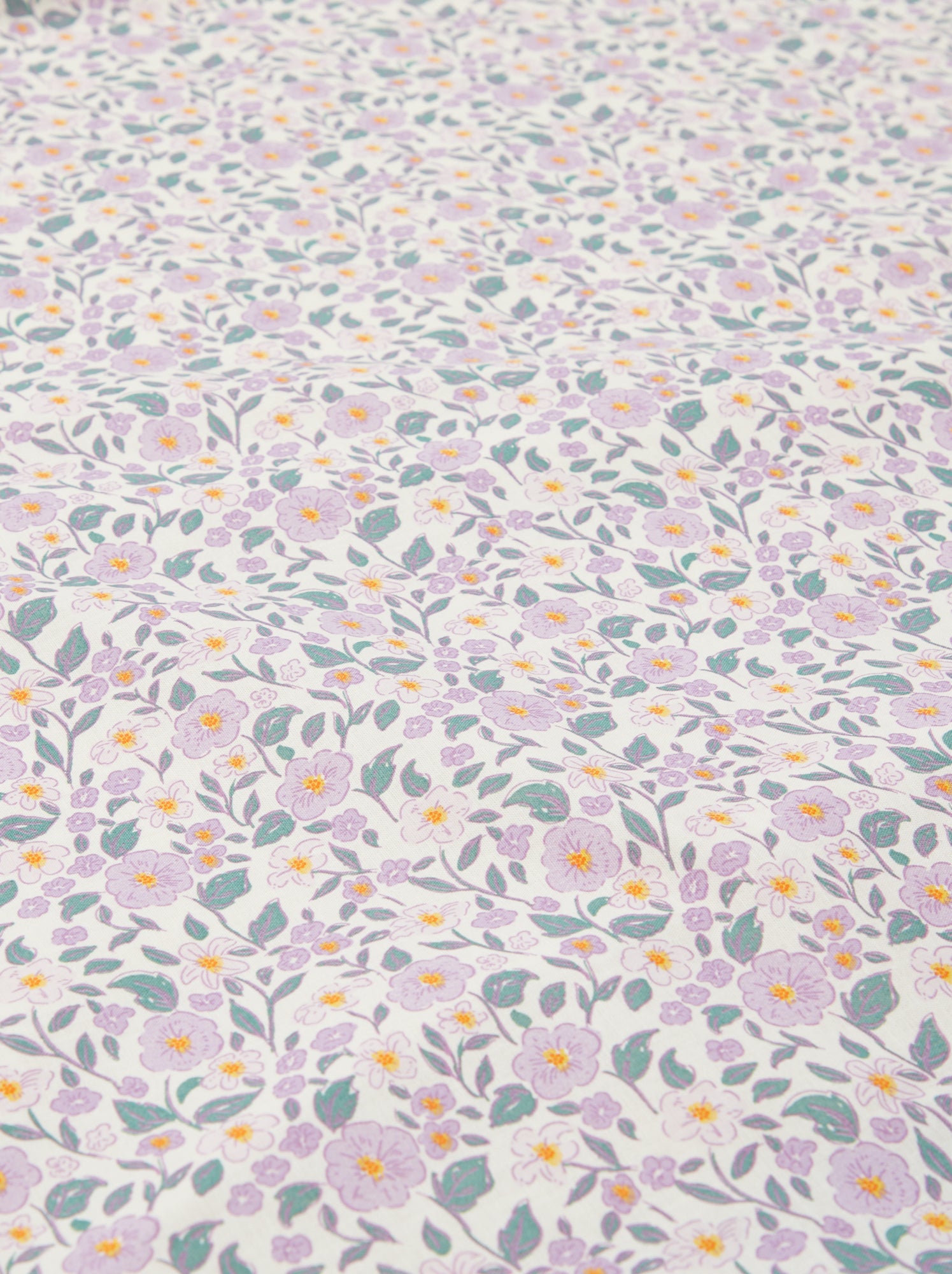 Parure de lit 1 personne 140x200 cm en coton - Violet