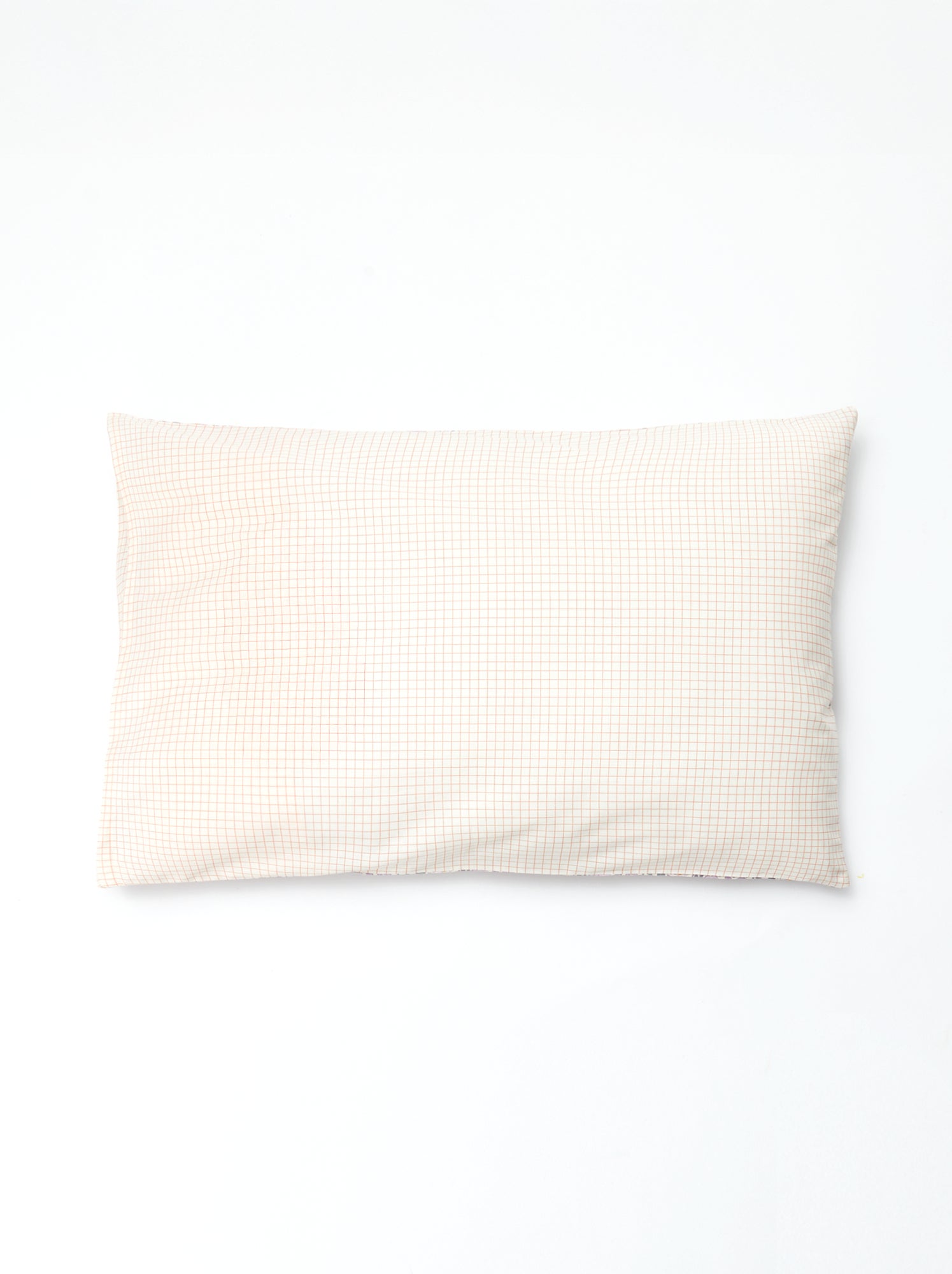 Parure de lit 1 personne 140x200 cm en coton - Violet