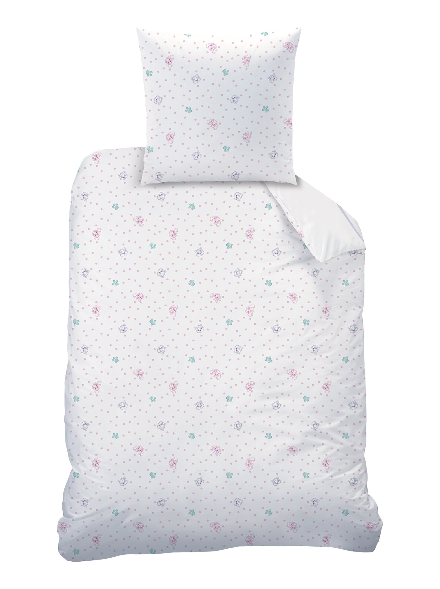 Parure de lit imprimée 100% coton, PAT PATROUILLE DOUCE NUIT - Multicolore
