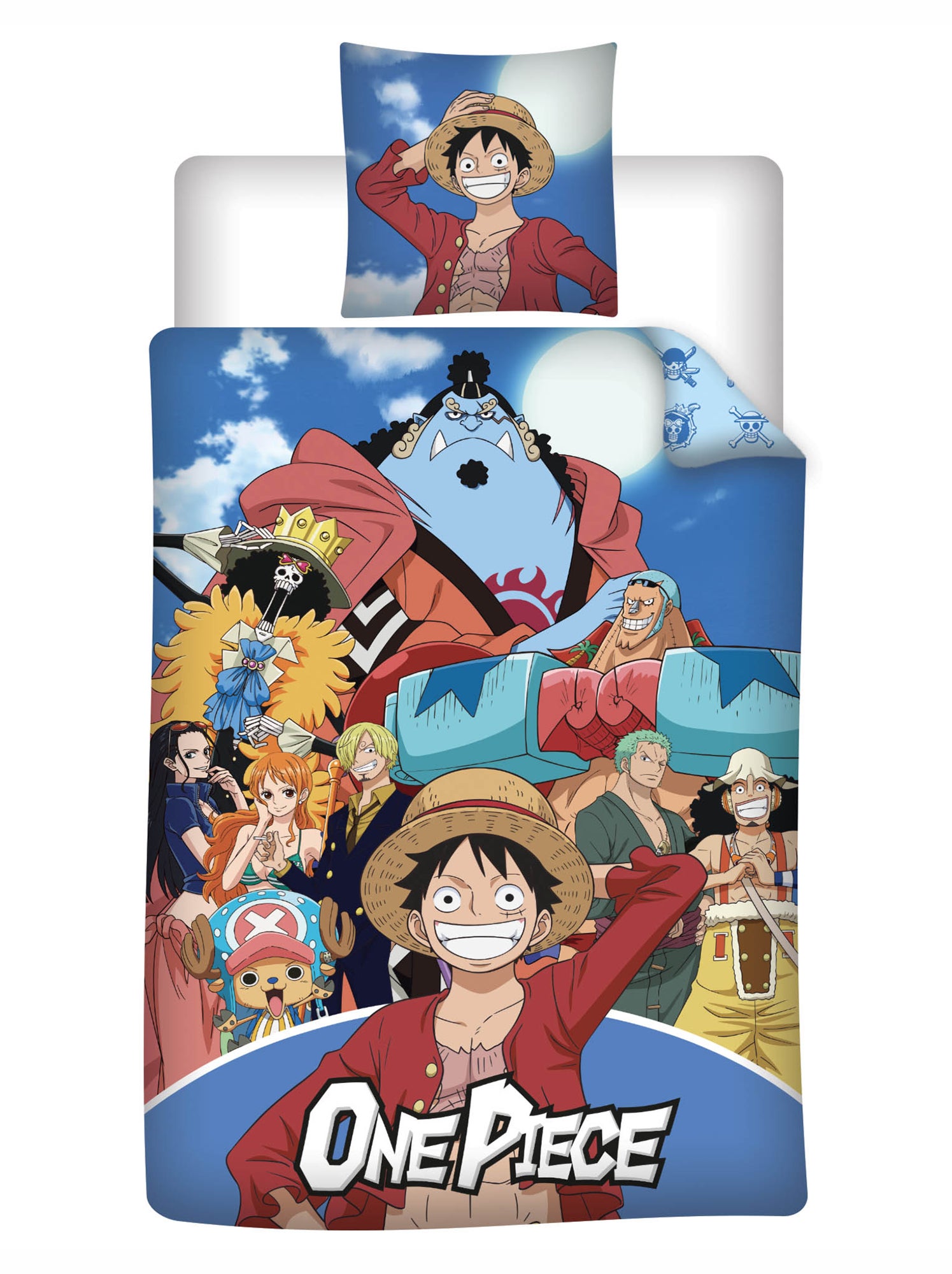 Parure de lit 'One piece' - 1 personne - Multicolore