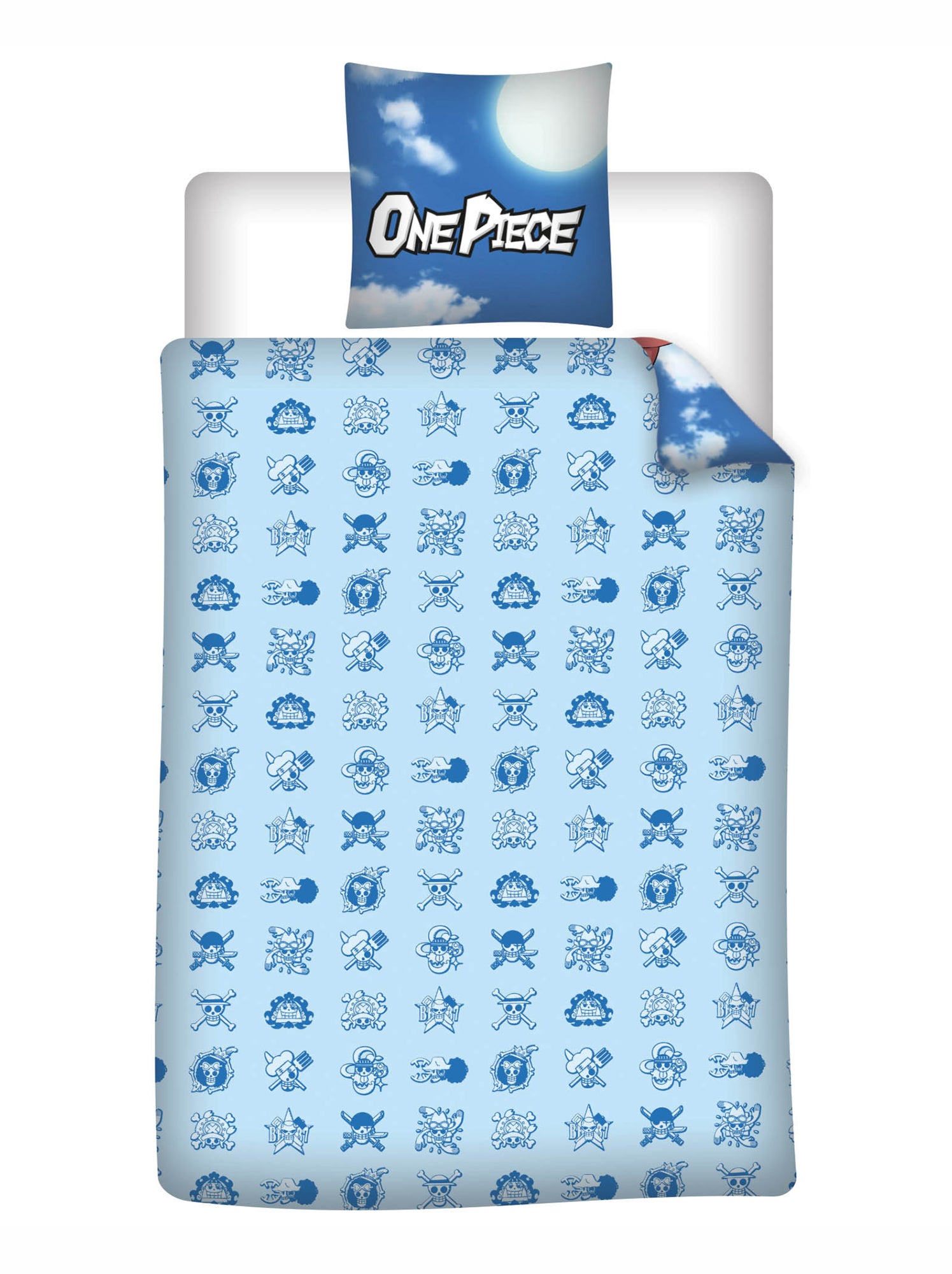 Parure de lit 'One piece' - 1 personne - Multicolore