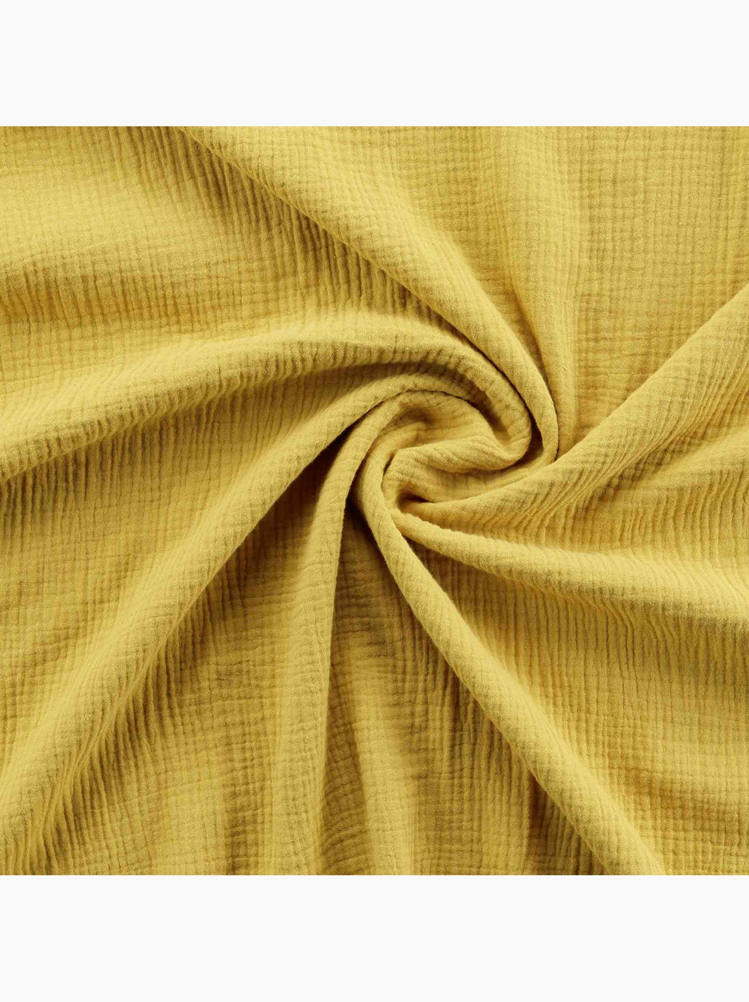 Parure de lit sienna + 2 taies 63x63 cm – double face gaze de coton & coton 57 fils - Jaune