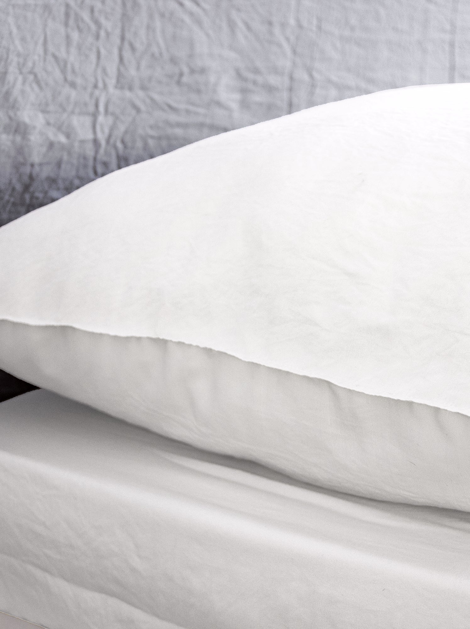 Parure de lit unie ultra douce - 1 ou 2 personnes - Blanc