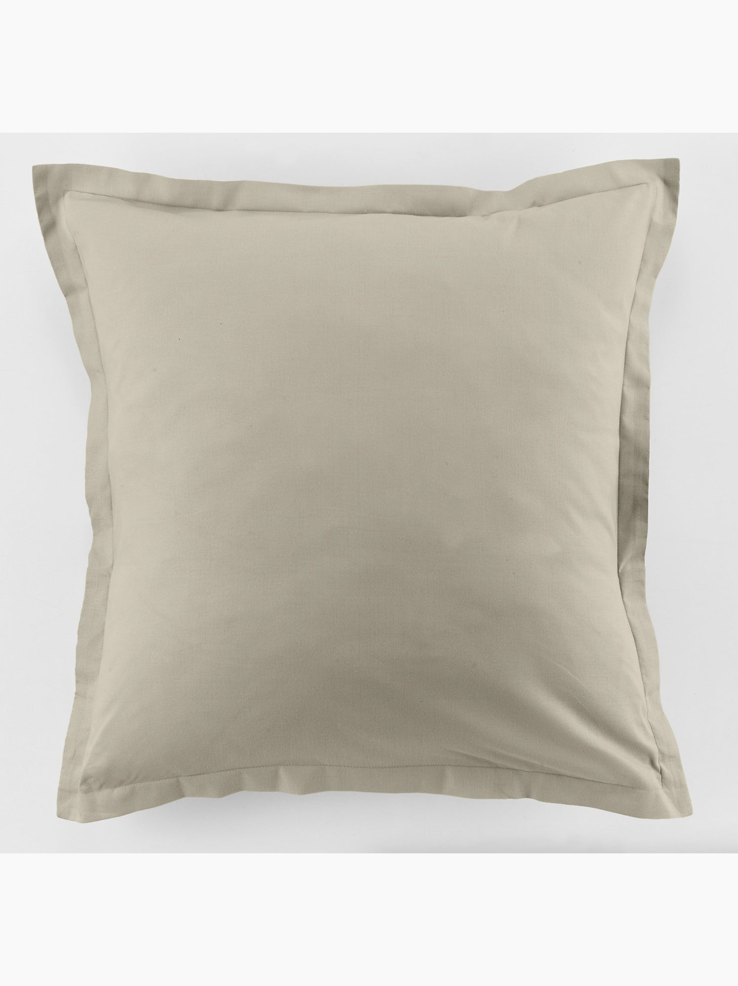 Parure housse de couette 100 % coton essentiel - Beige