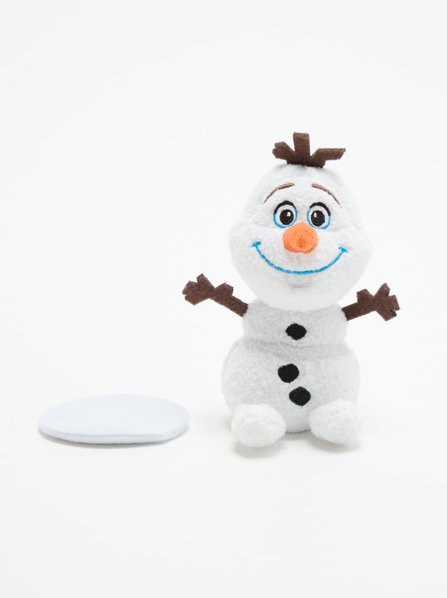Peluche épaule aimantée 'Olaf' - Blanc
