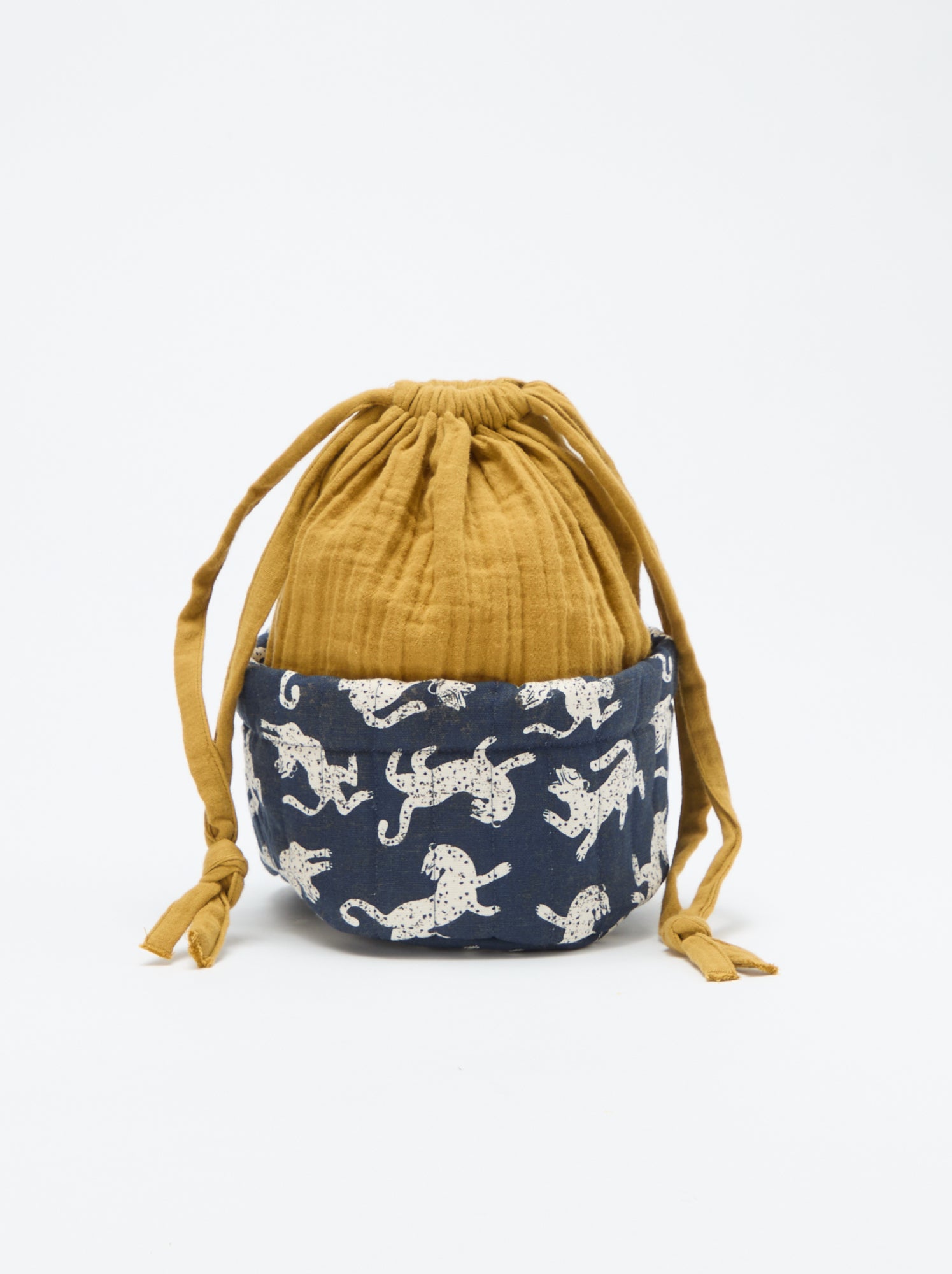 Petit panier de rangement - Bleu (DAF30_6)