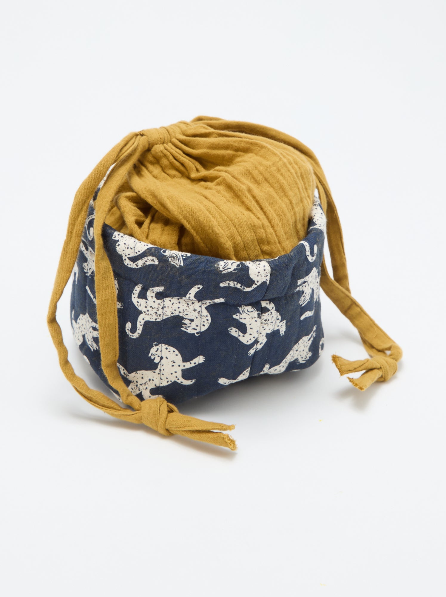 Petit panier de rangement - Bleu (DAF30_6)