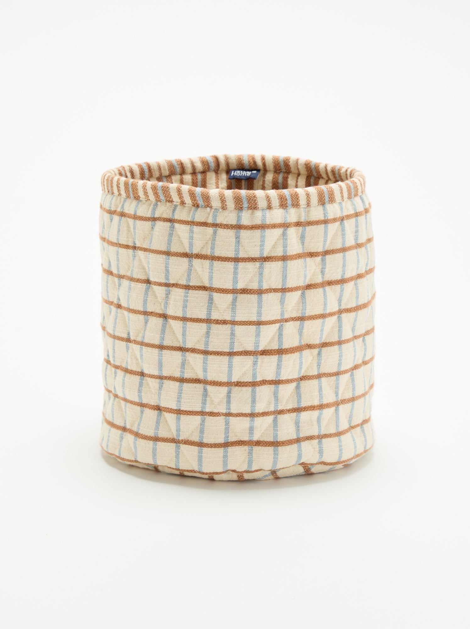 Petit panier de rangement imprimé - Marron