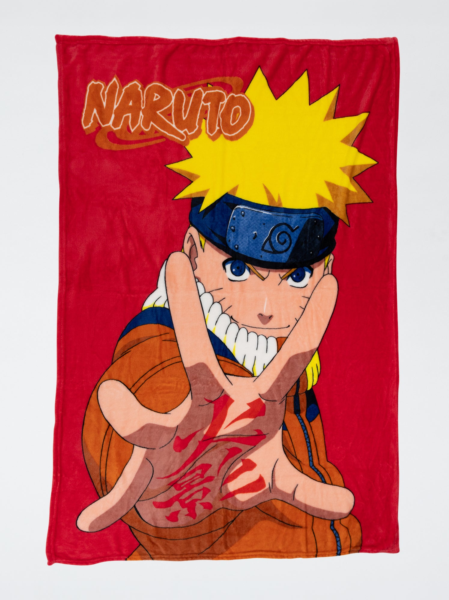 Plaid 'Naruto' - Rouge