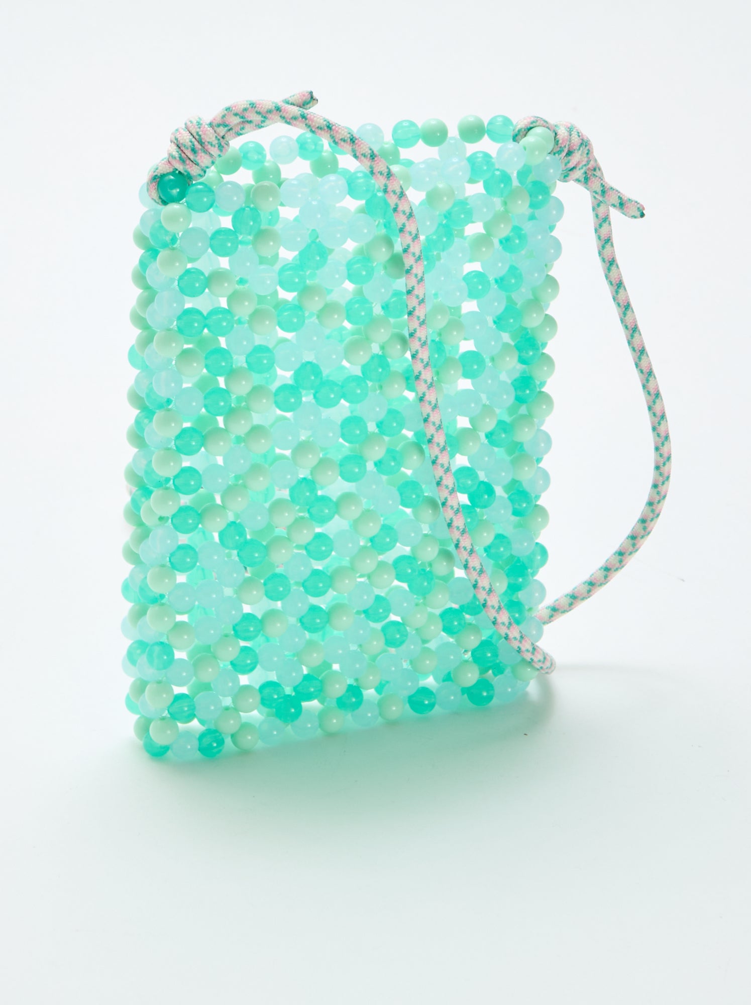 Pochette de téléphone en perles - Vert