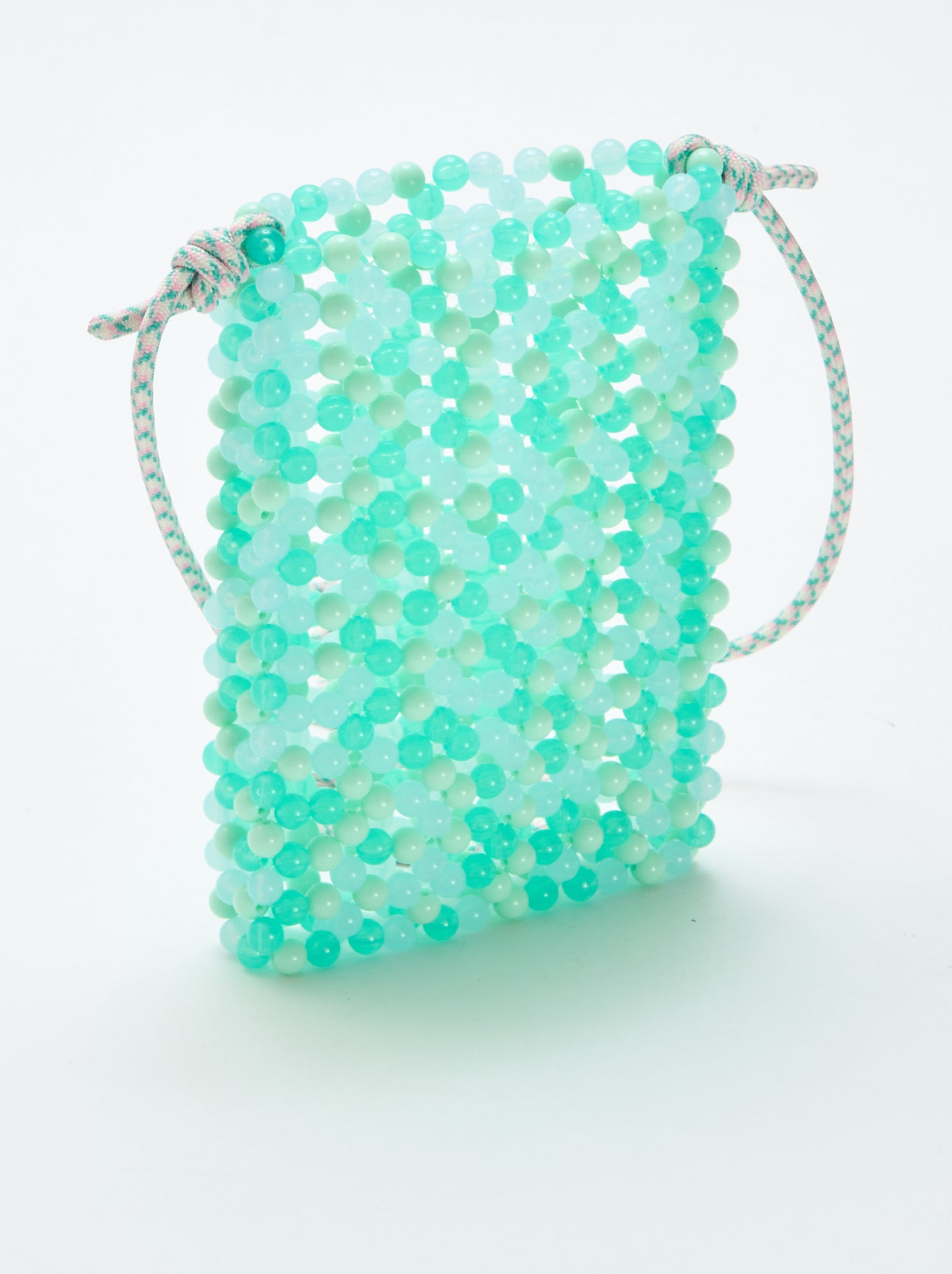 Pochette de téléphone en perles - Vert