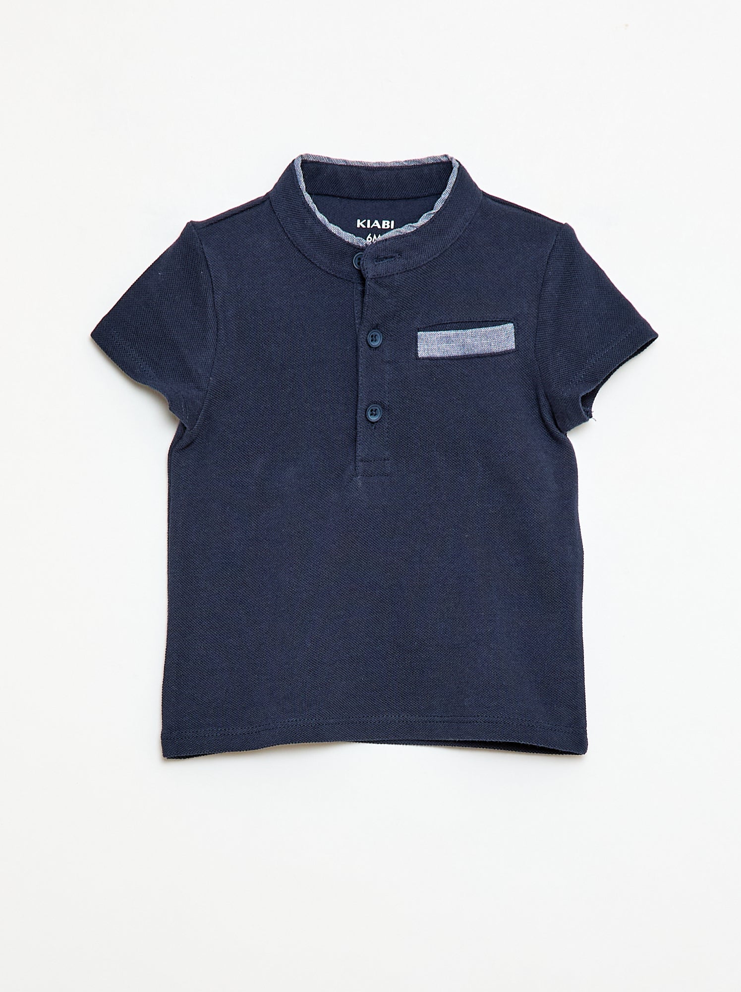 Polo à manches courtes - Bleu