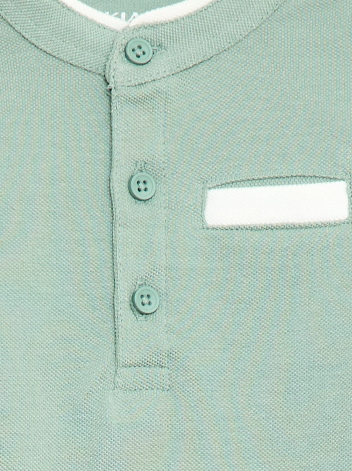 Polo à manches courtes - Vert