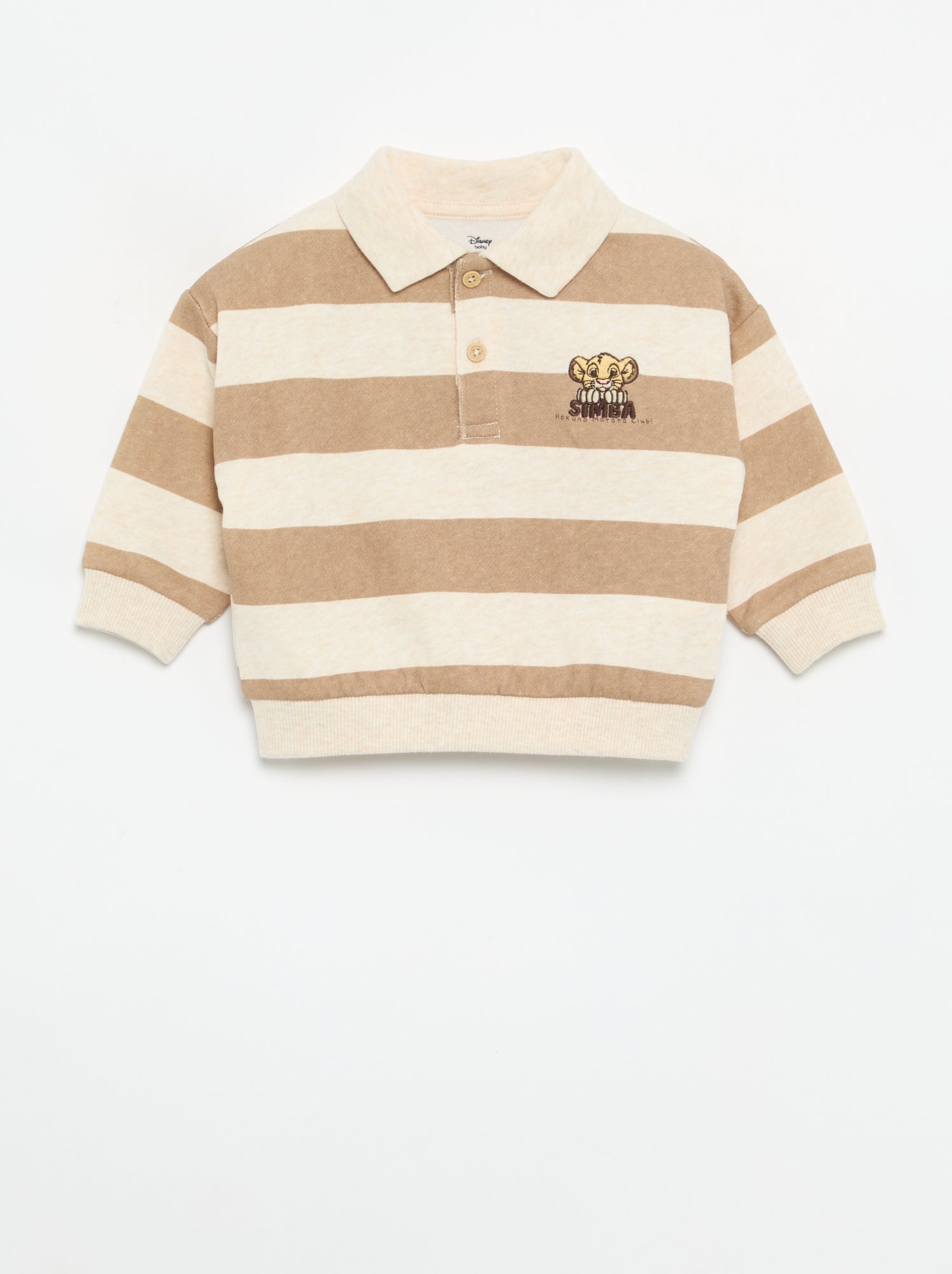 Polo 'Disney' en polaire - Beige