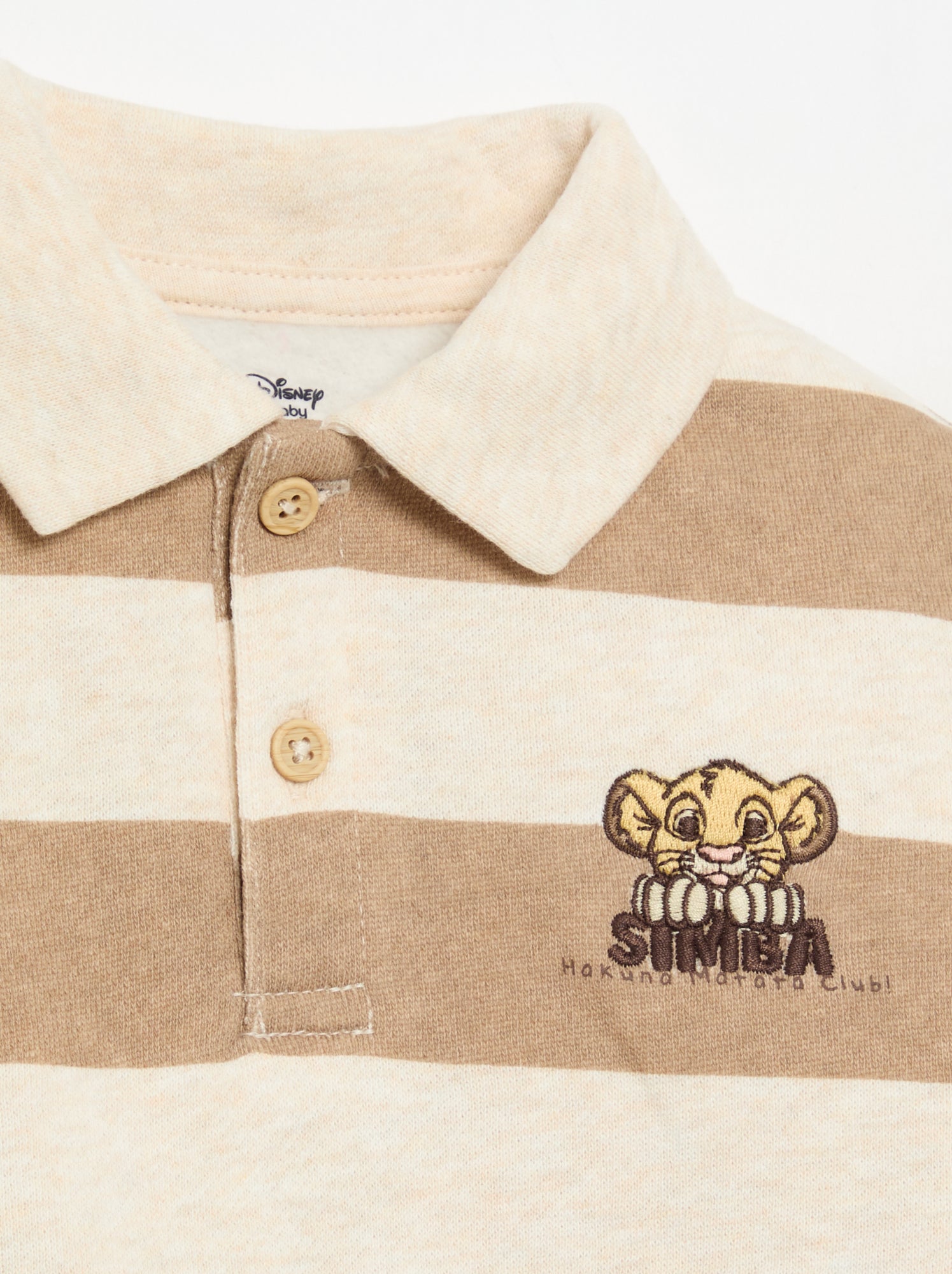Polo 'Disney' en polaire - Beige
