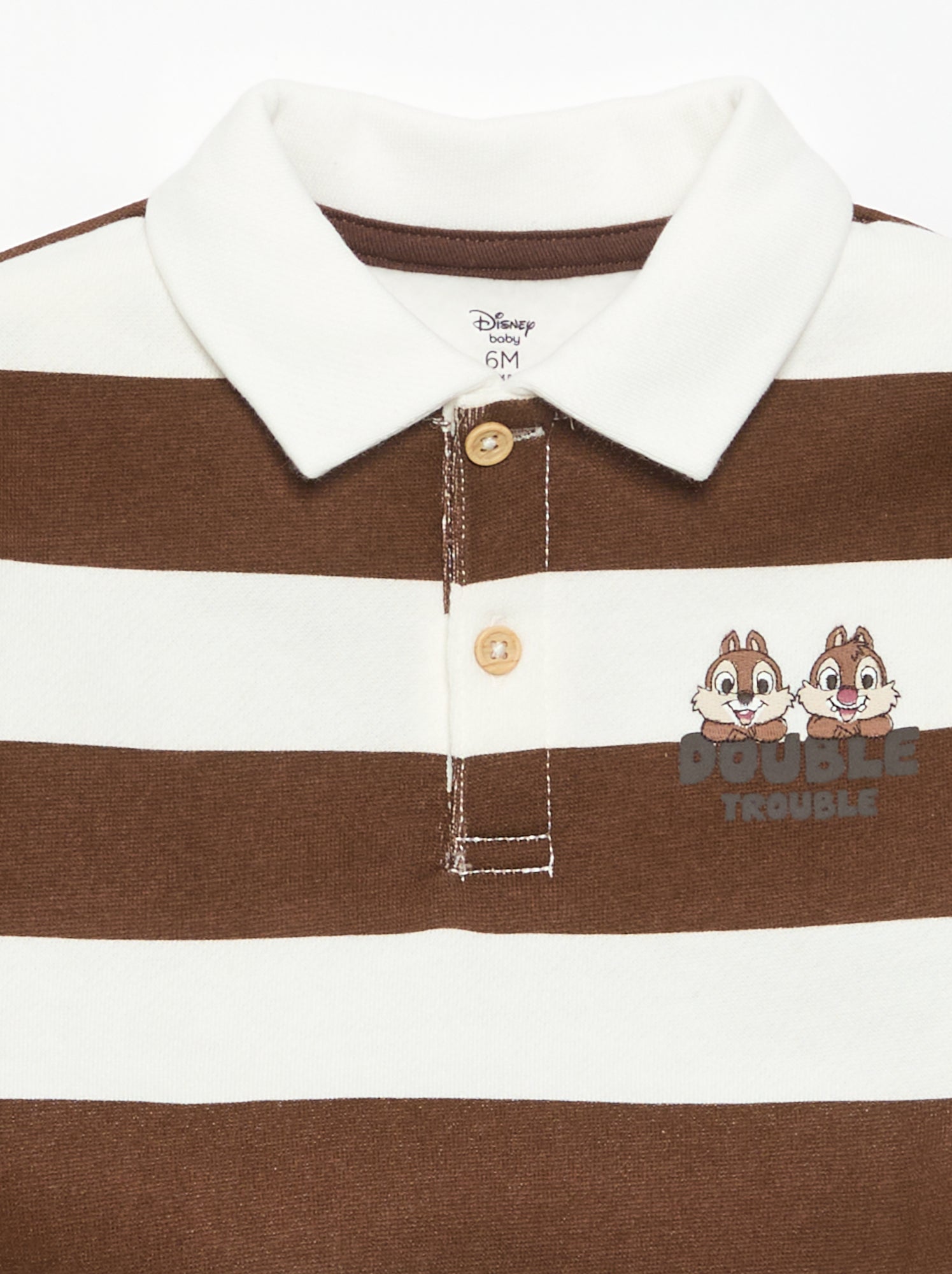 Polo 'Disney' en polaire - Marron
