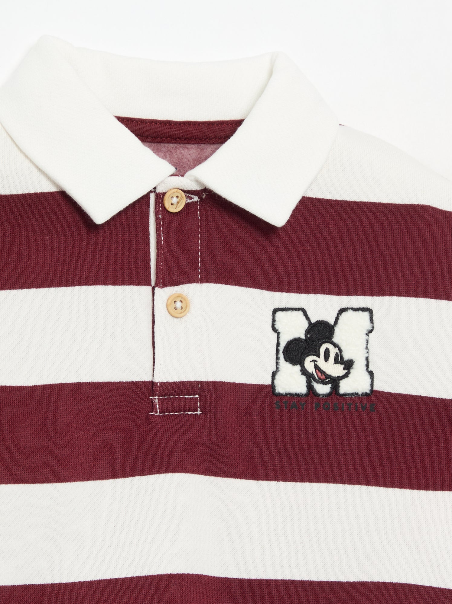 Polo 'Disney' en polaire - Rouge