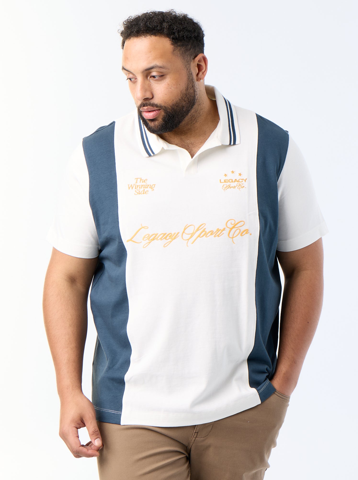 Polo en jersey imprimé - Beige