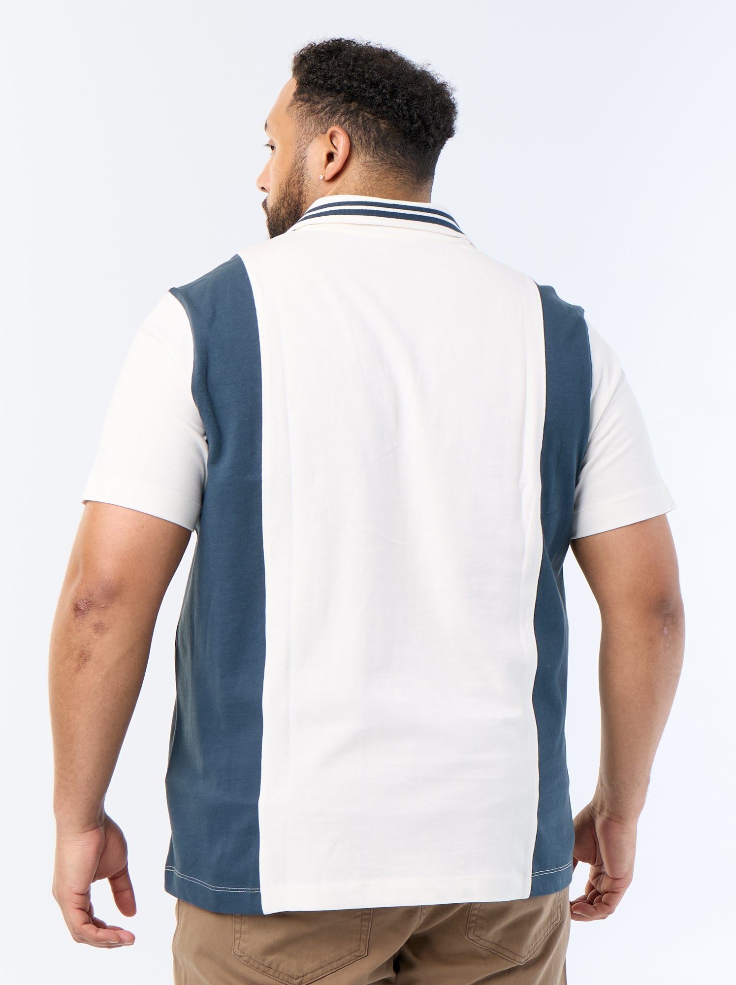 Polo en jersey imprimé - Beige