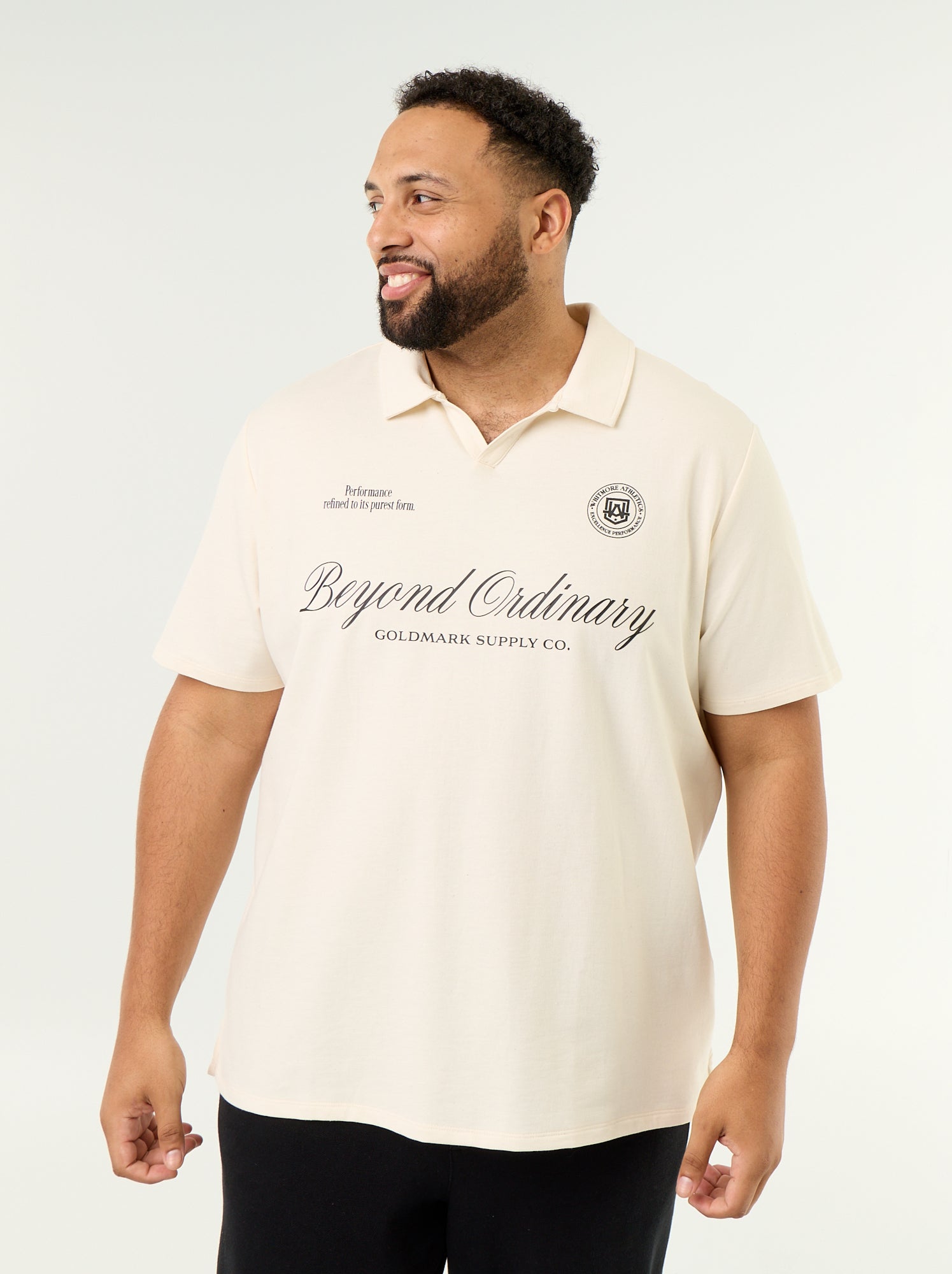 Polo en maille jersey manches courtes - Blanc