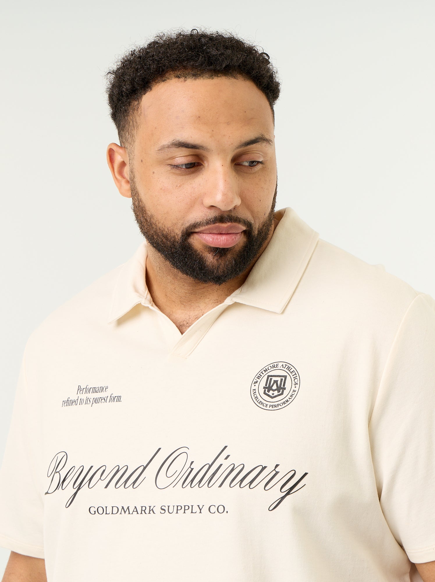 Polo en maille jersey manches courtes - Blanc