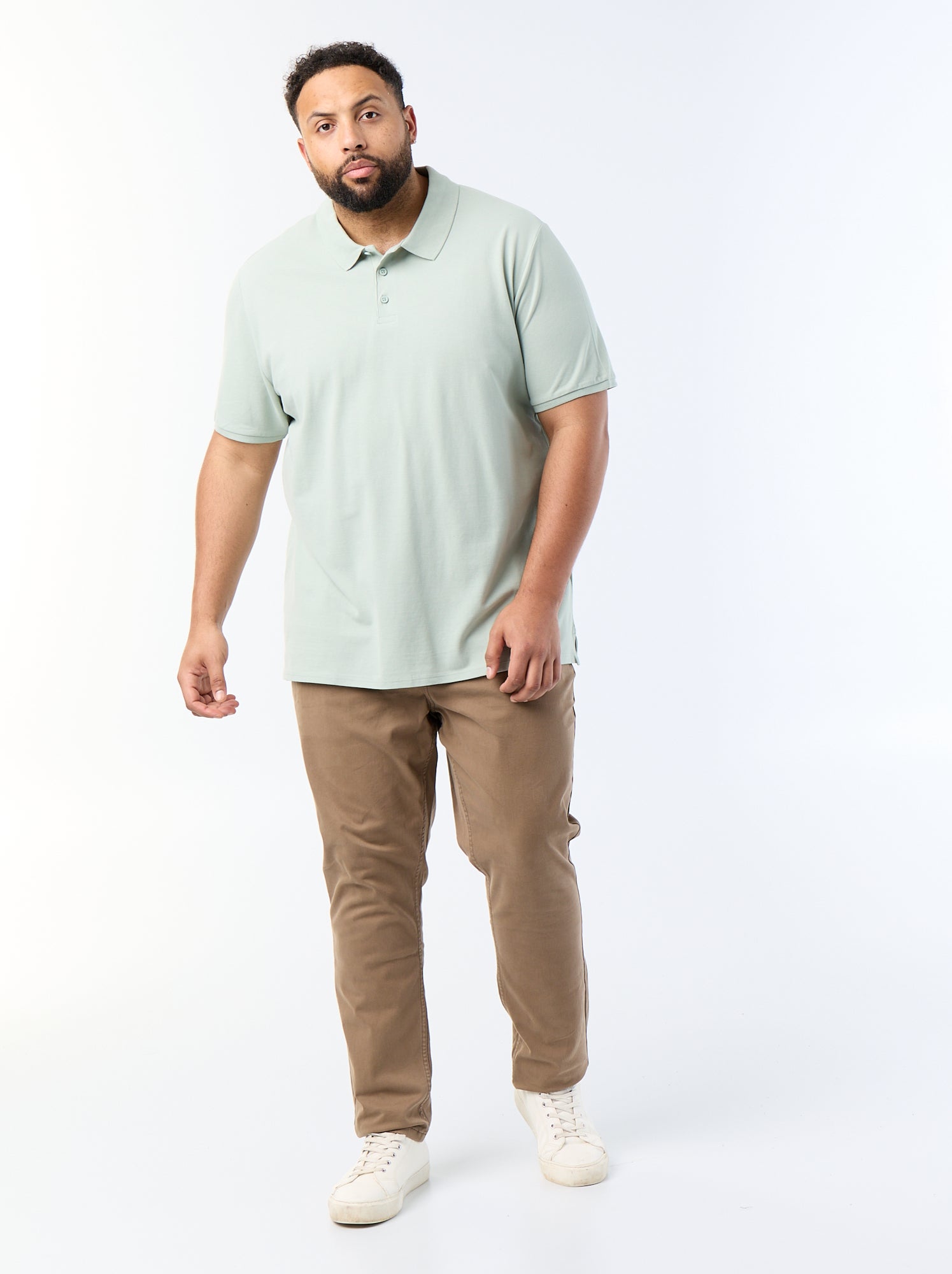 Polo en maille piqué - Vert