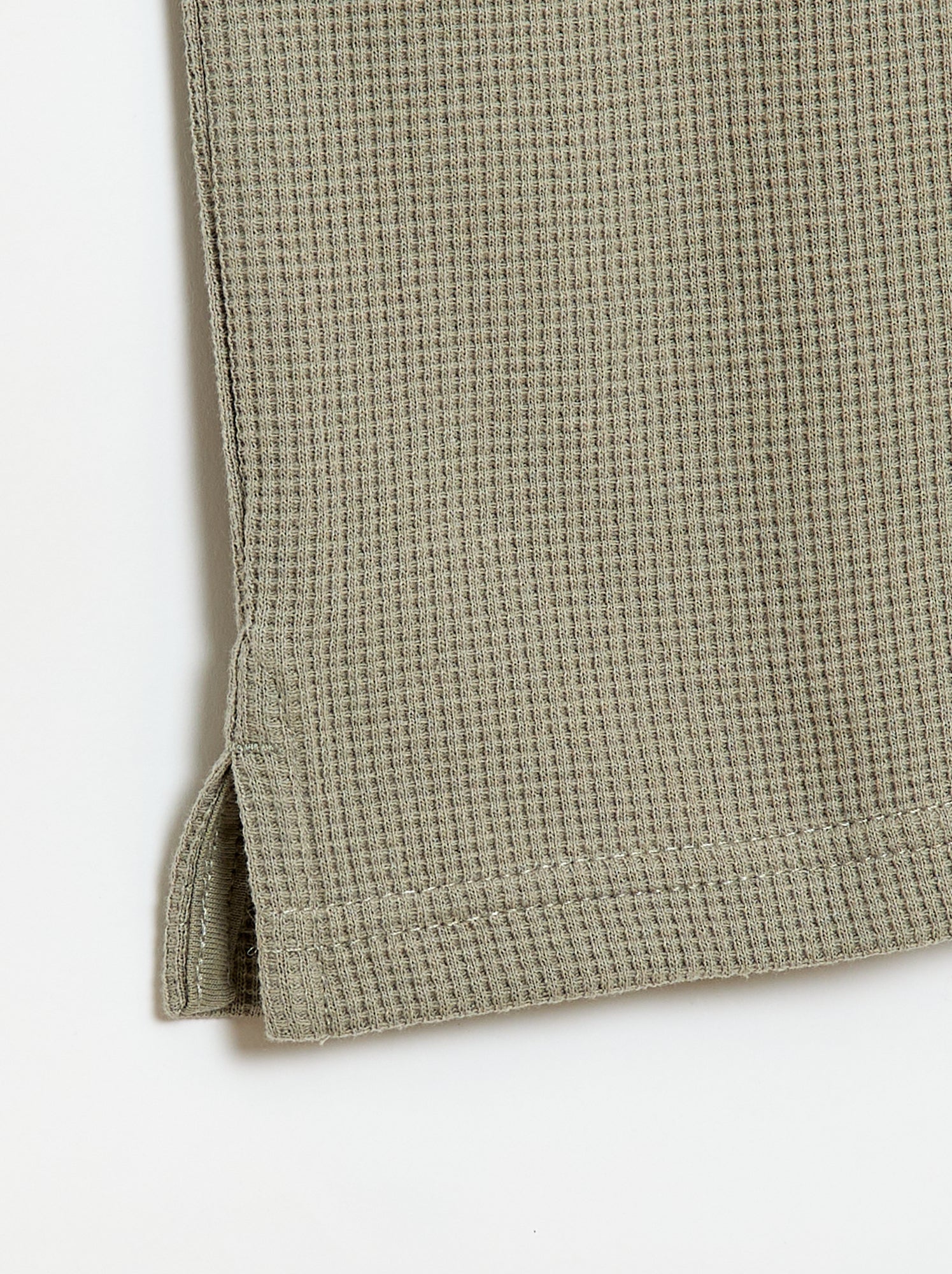 Polo en matière en nid d'abeilles - Vert