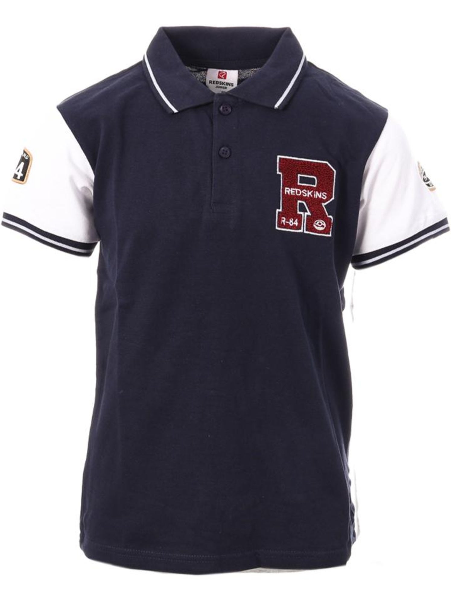 Polo garçon redskins - Bleu marine
