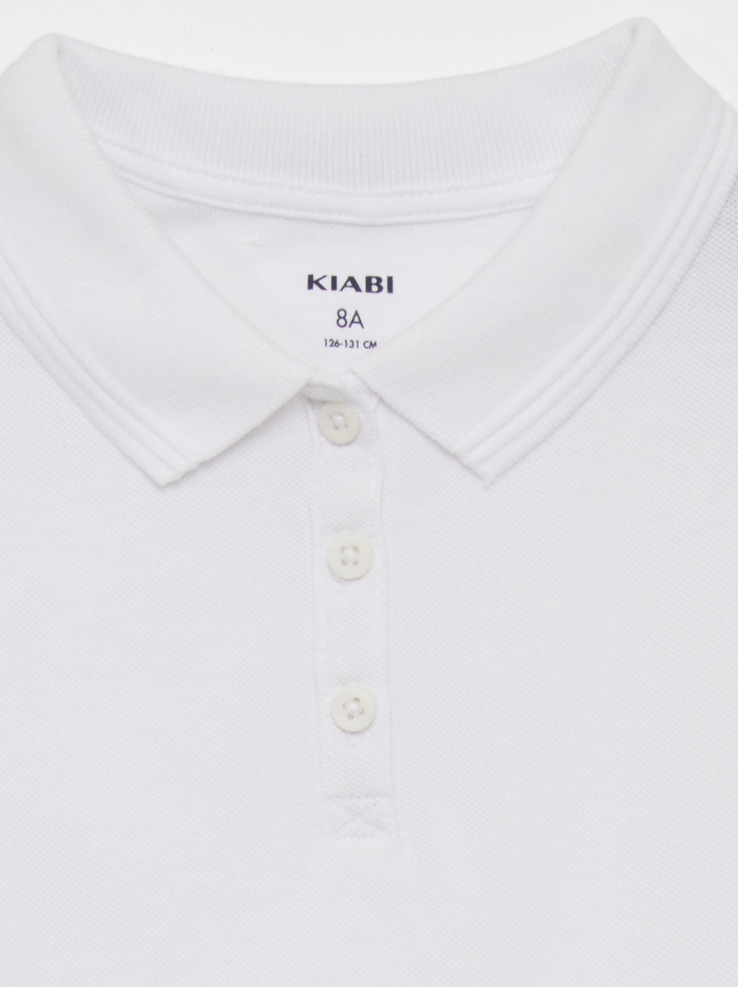 Polo manches courtes - Blanc