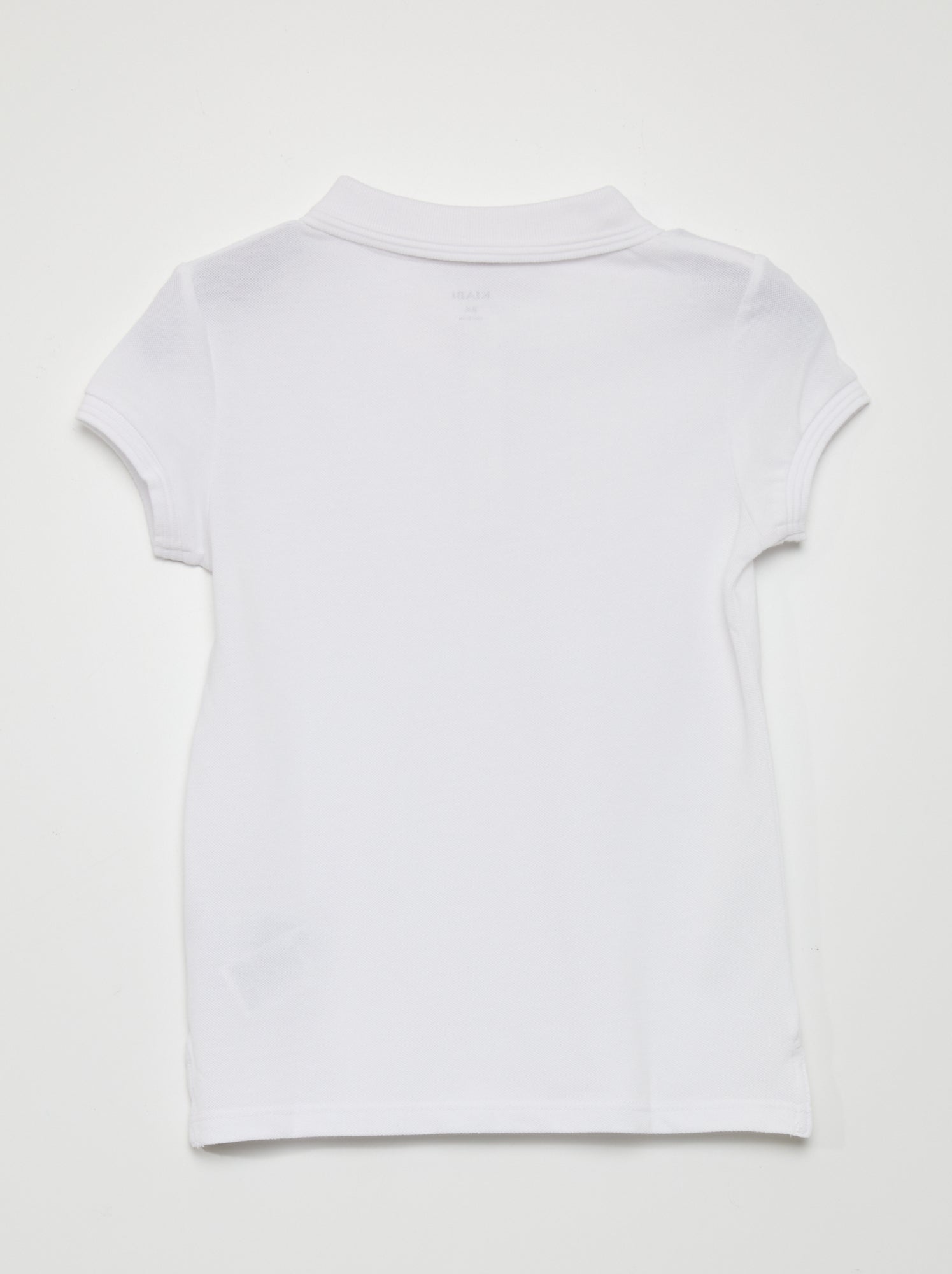 Polo manches courtes - Blanc