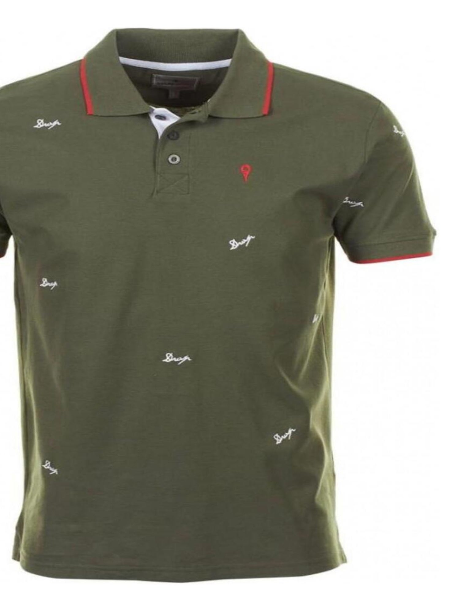 Polo manches courtes garçon ECLAMAR - DEGRE CELSIUS - Kaki