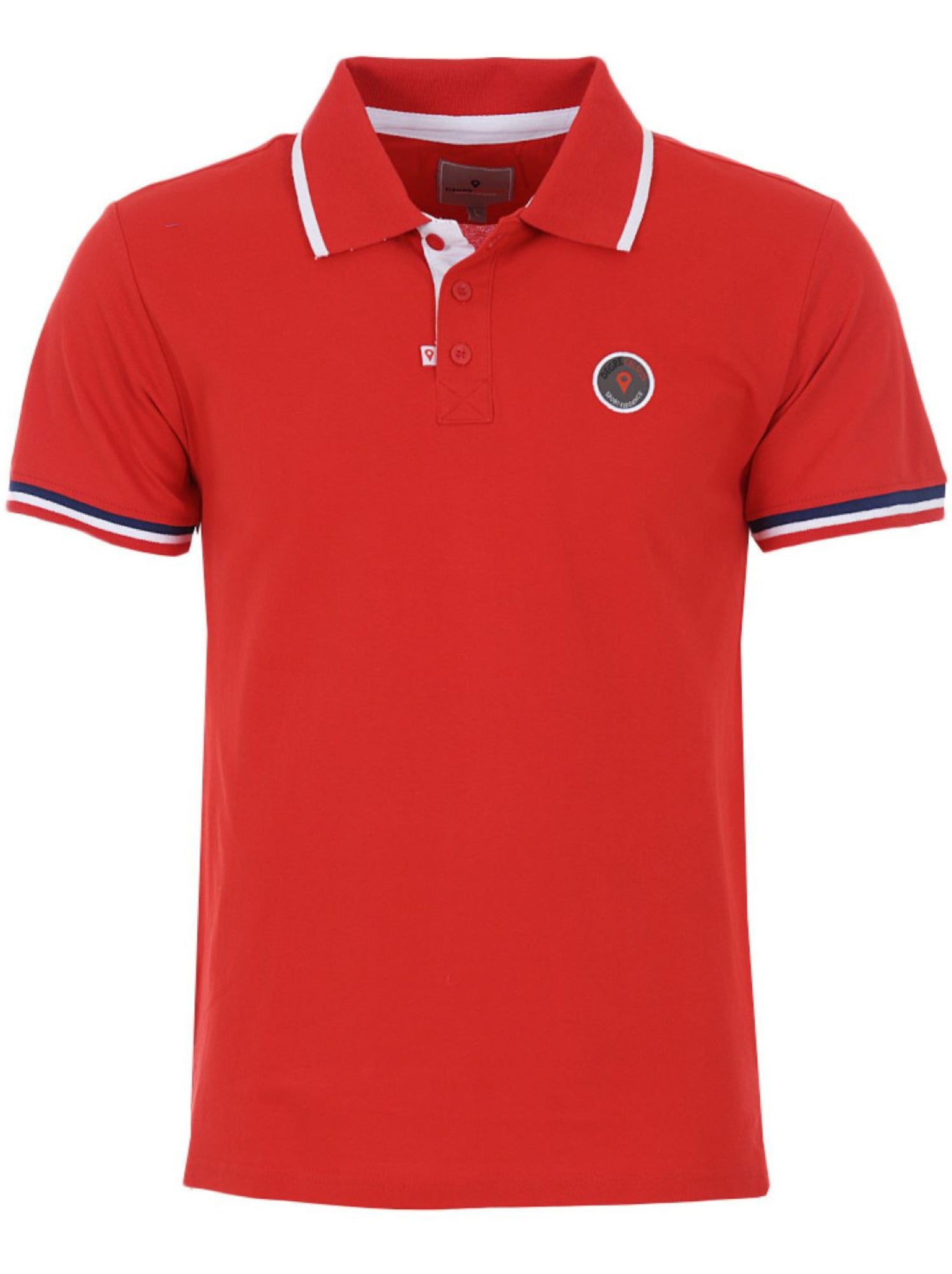 Polo manches courtes garçon ECODY - DEGRE CELSIUS - Rouge