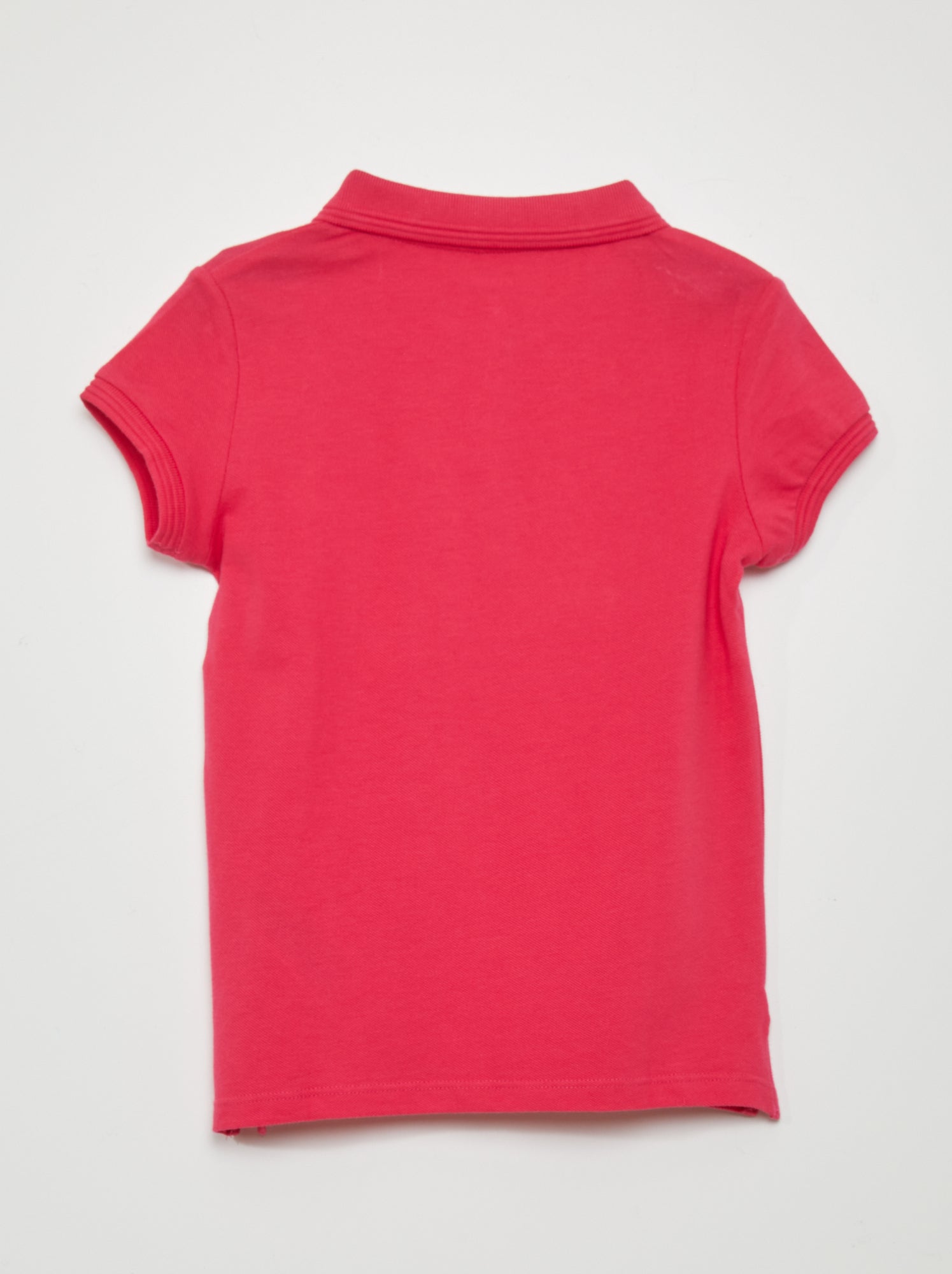 Polo manches courtes - Rose