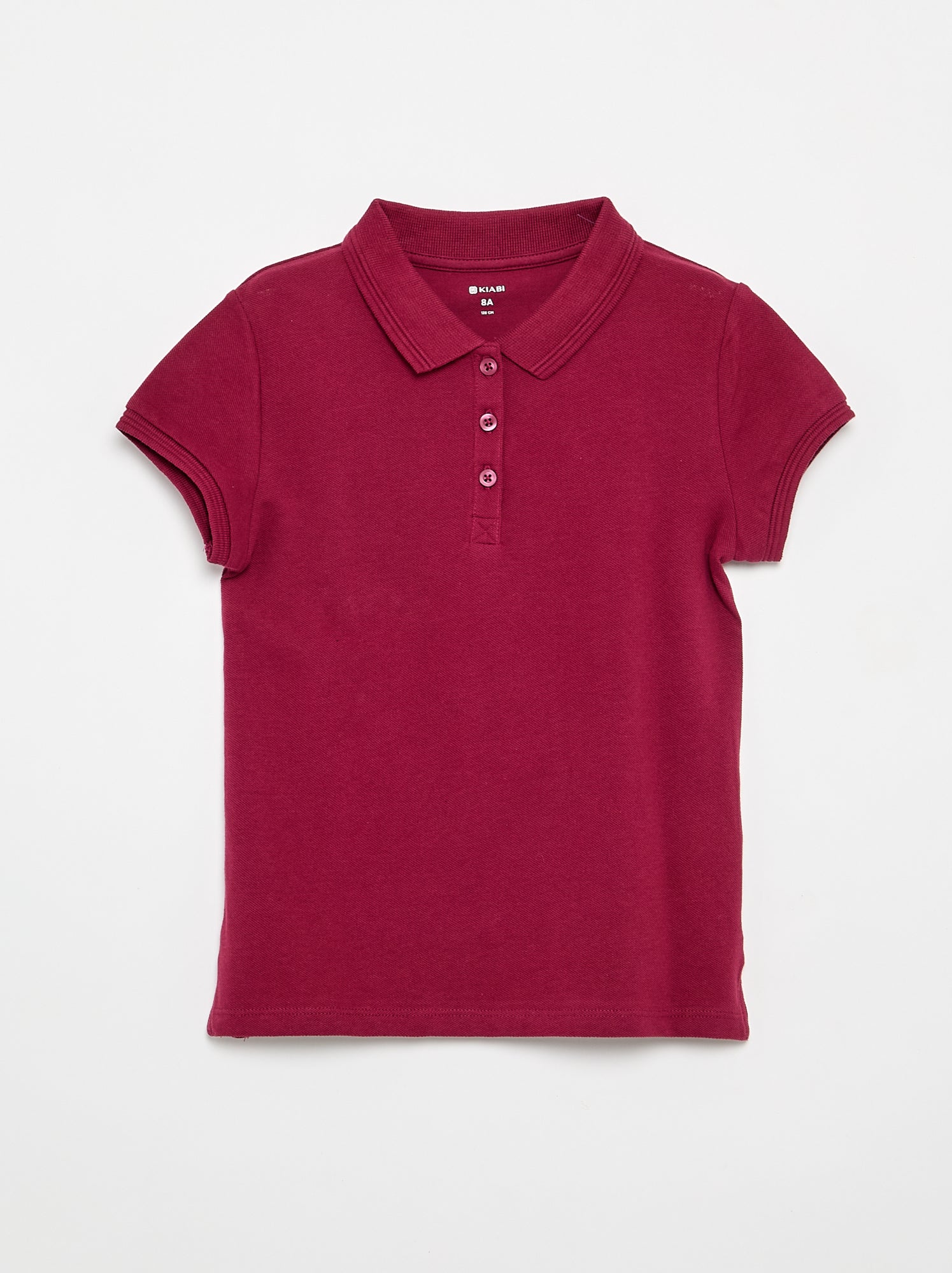 Polo manches courtes - Rouge