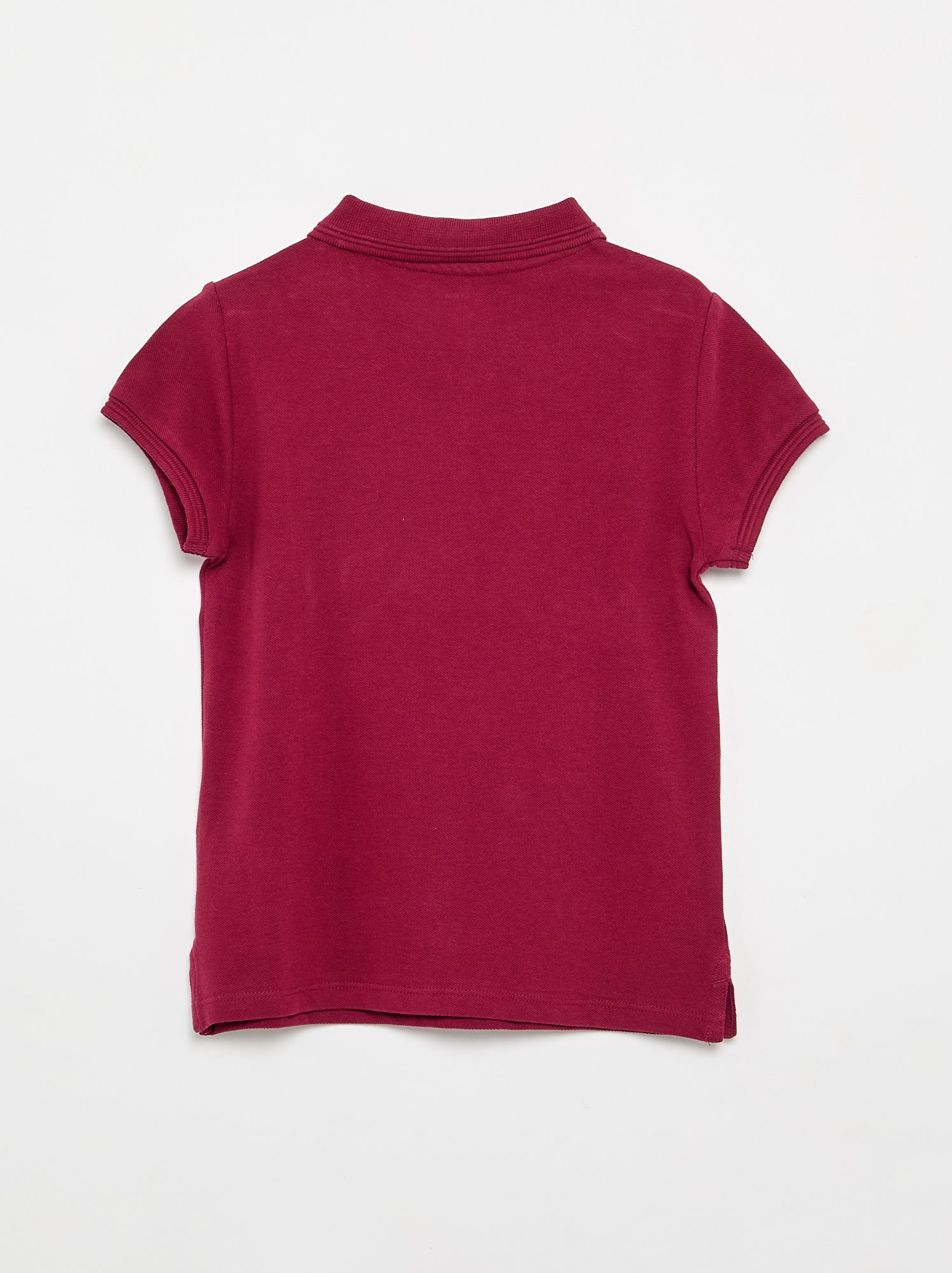 Polo manches courtes - Rouge