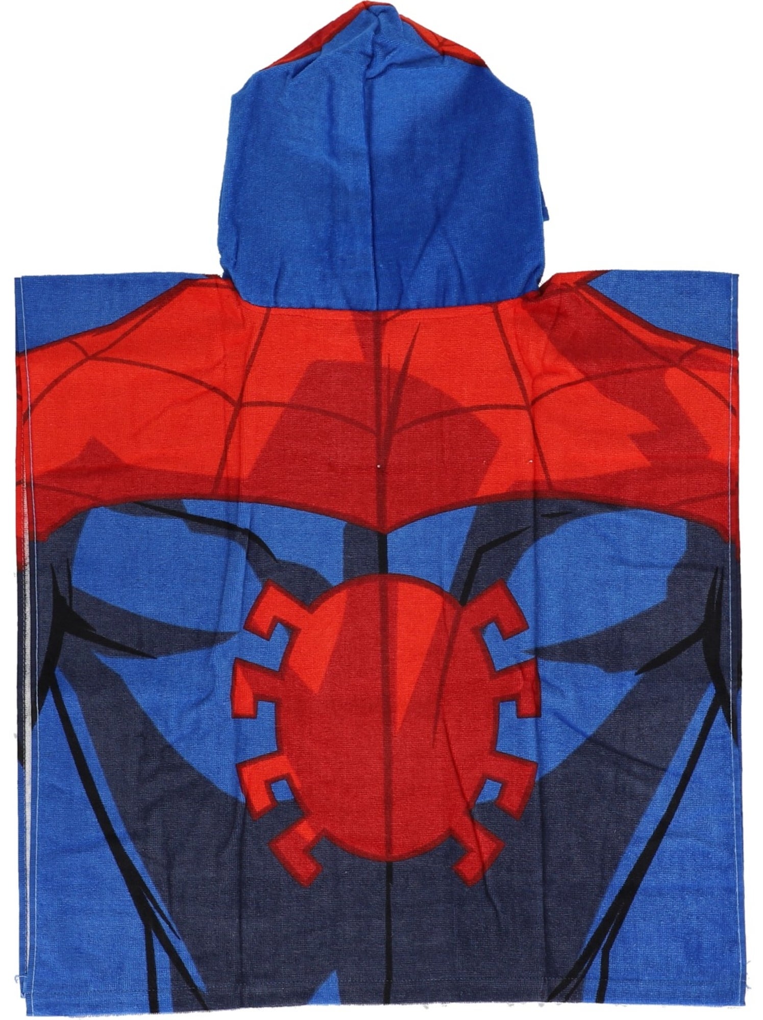 Poncho de bain Spiderman - 100% coton - Rouge