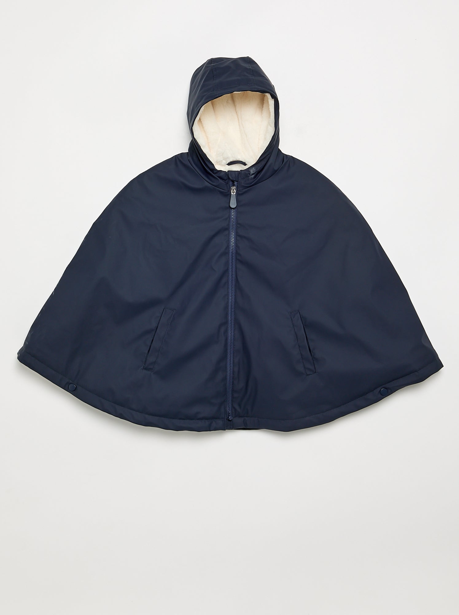 Poncho de pluie - collection facile à enfiler - Bleu