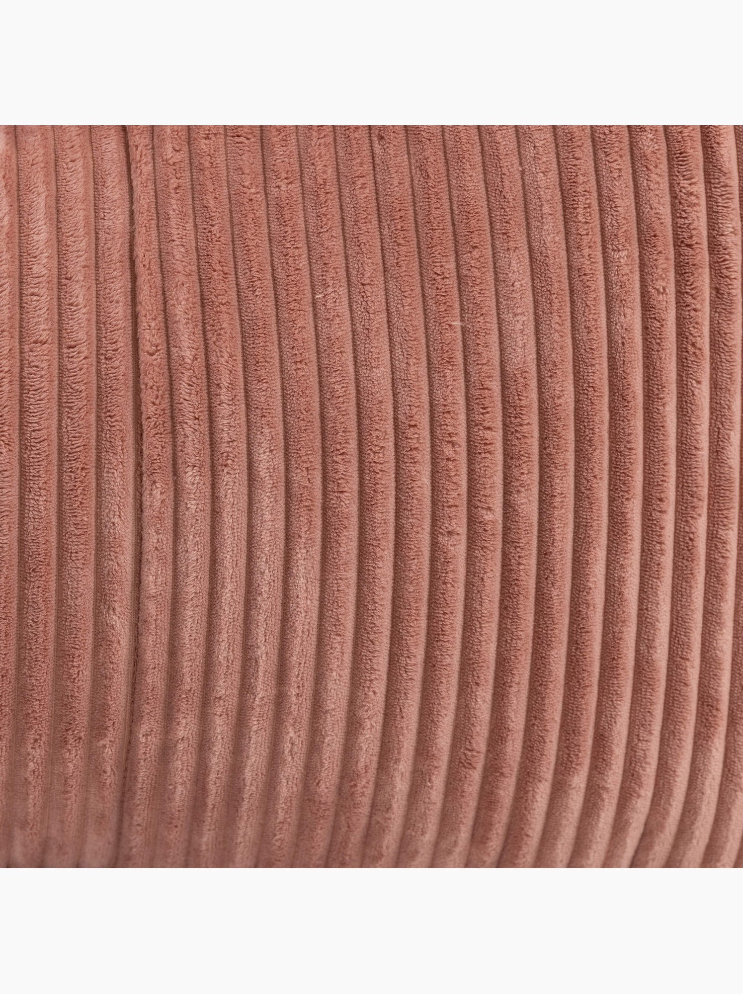Pouf fauteuil enfant en velours côtelé - icon - Rose