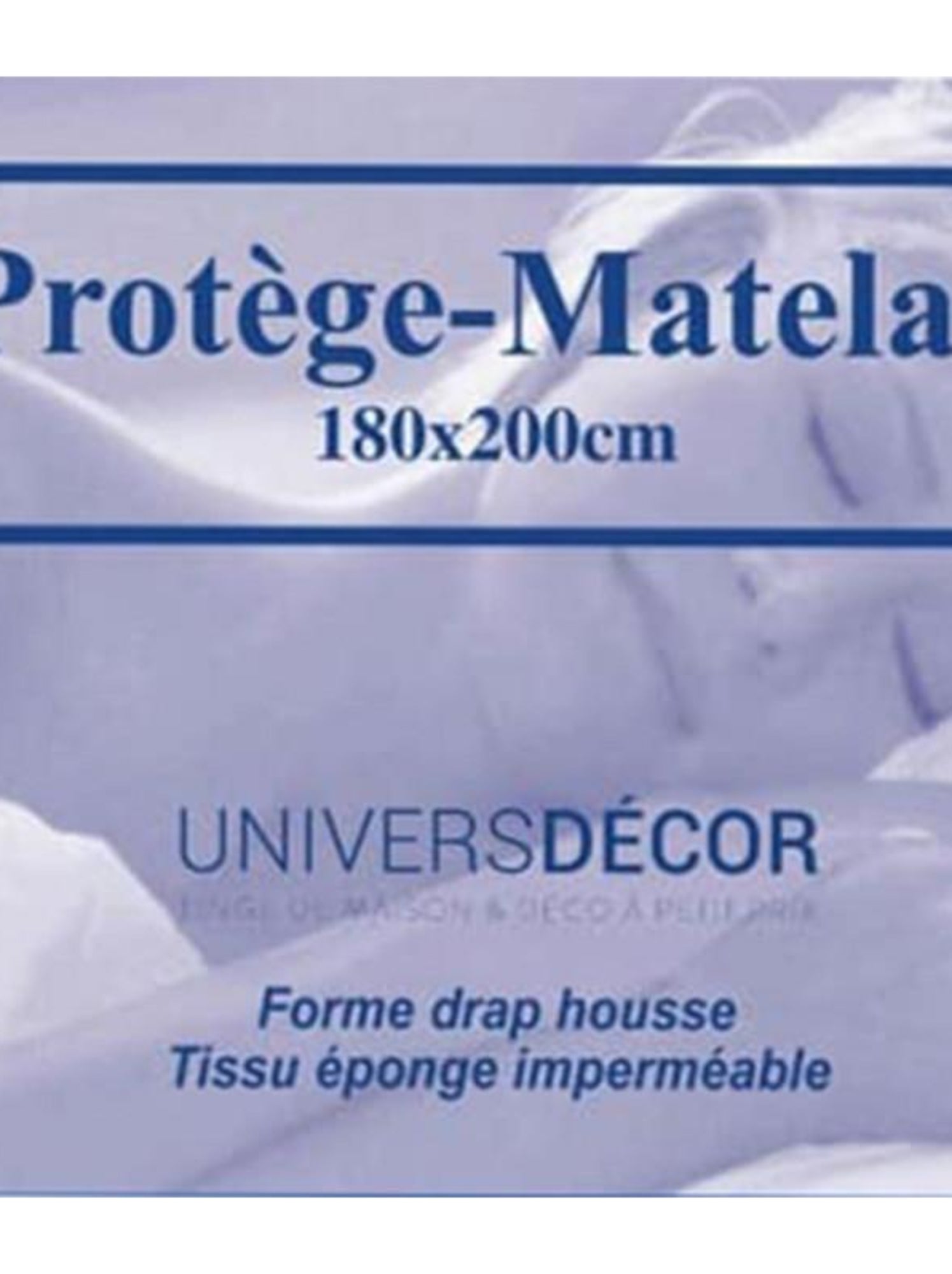 Protection de matelas - Coton Pur - Blanc