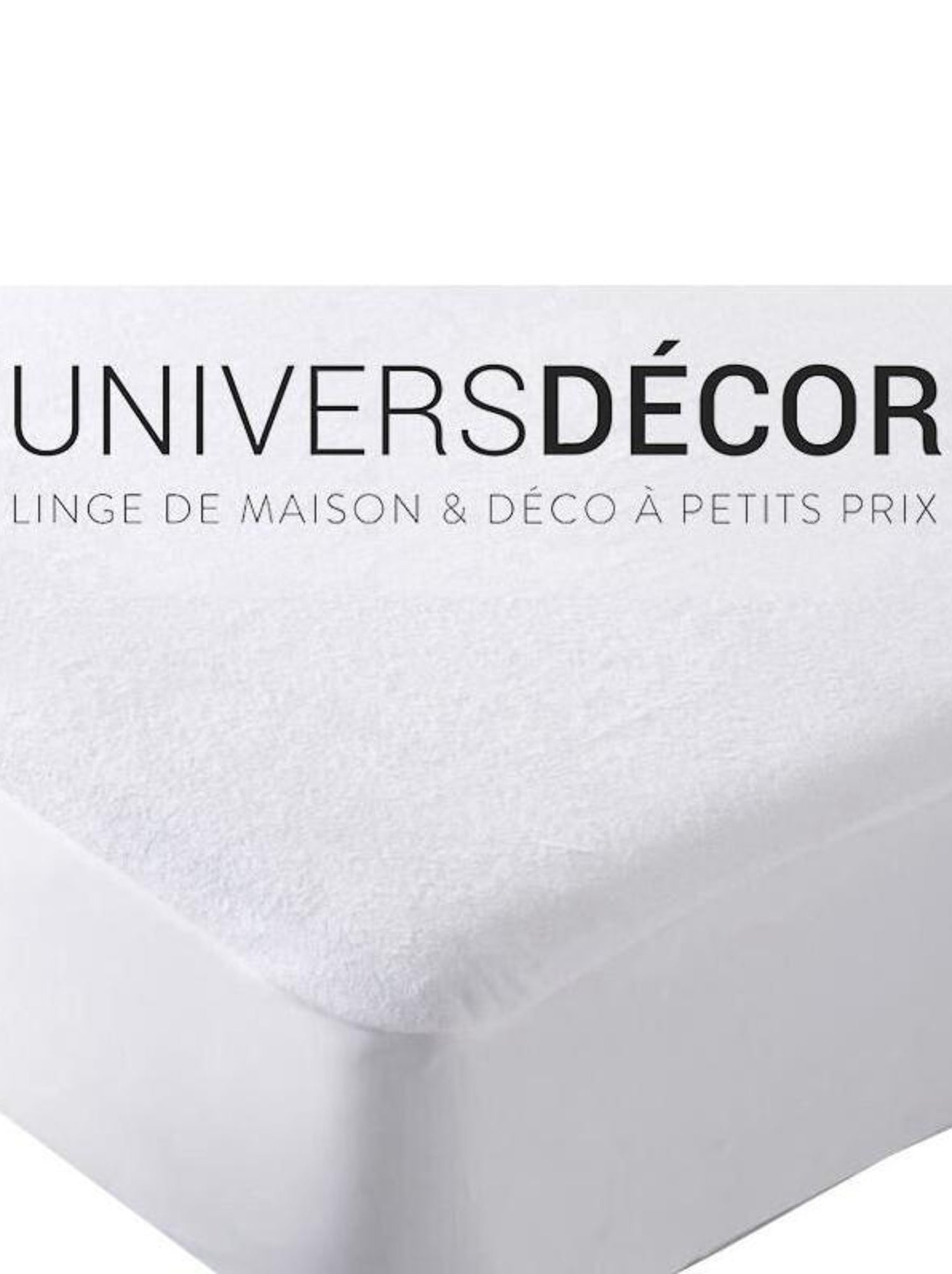 Protection de matelas - Coton Pur - Blanc