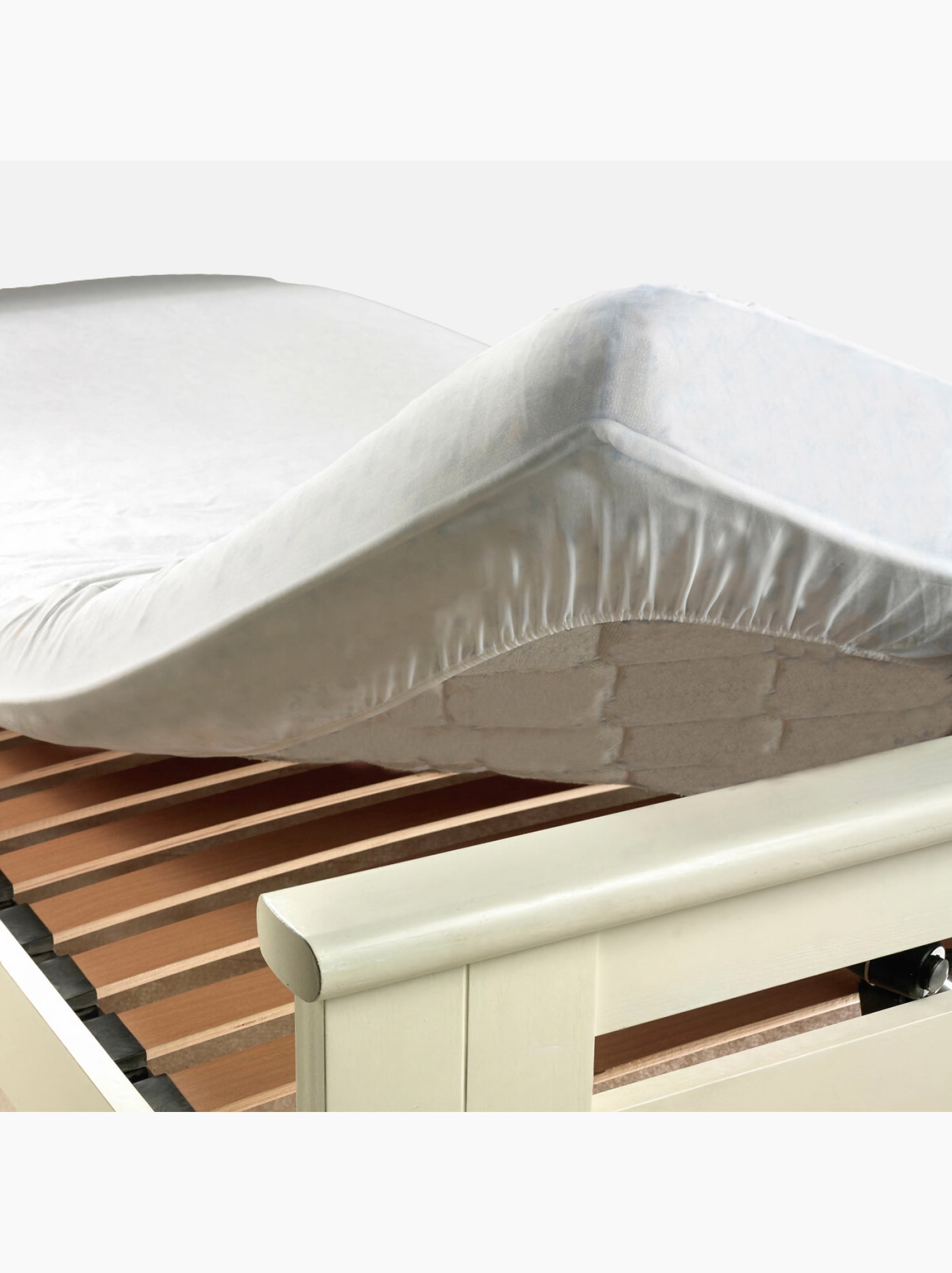 Protège matelas polypropylène promo linge - Blanc