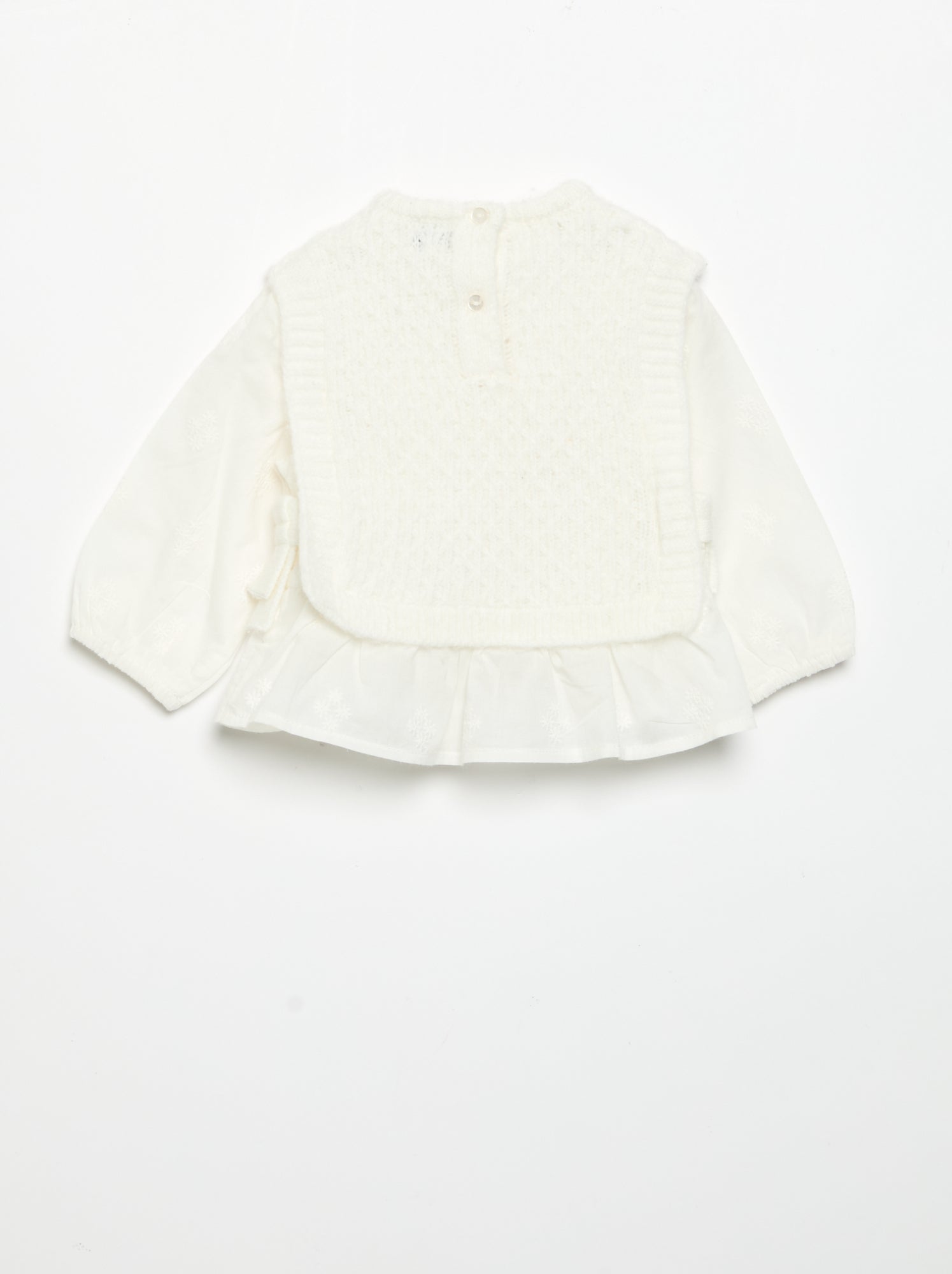 Pull 2 en 1 - Beige