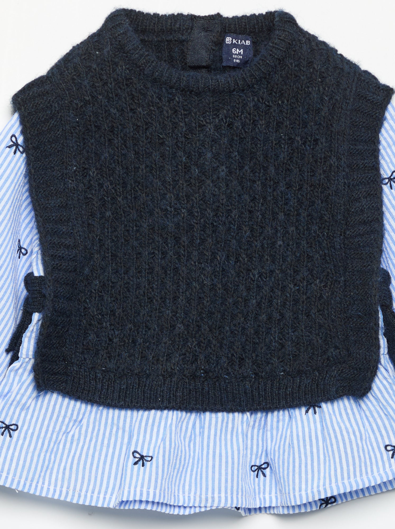 Pull 2 en 1 - Bleu