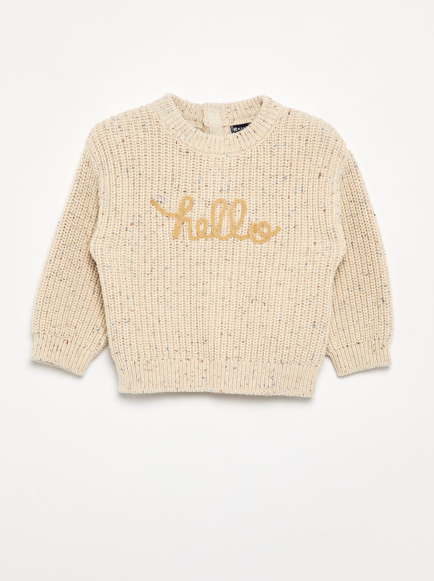 Pull à manches longues - Beige (GFO02_2)