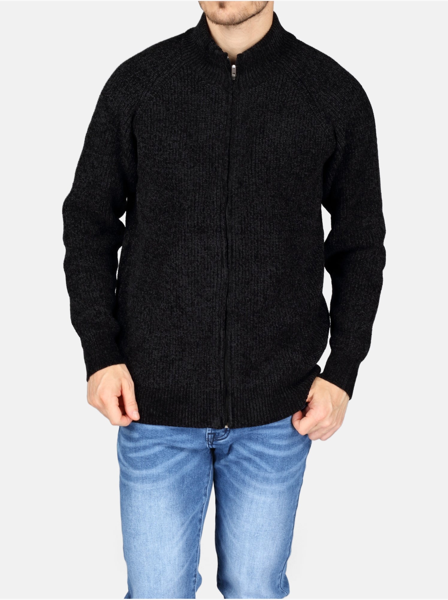 Pull à zip - Kenzarro - Noir