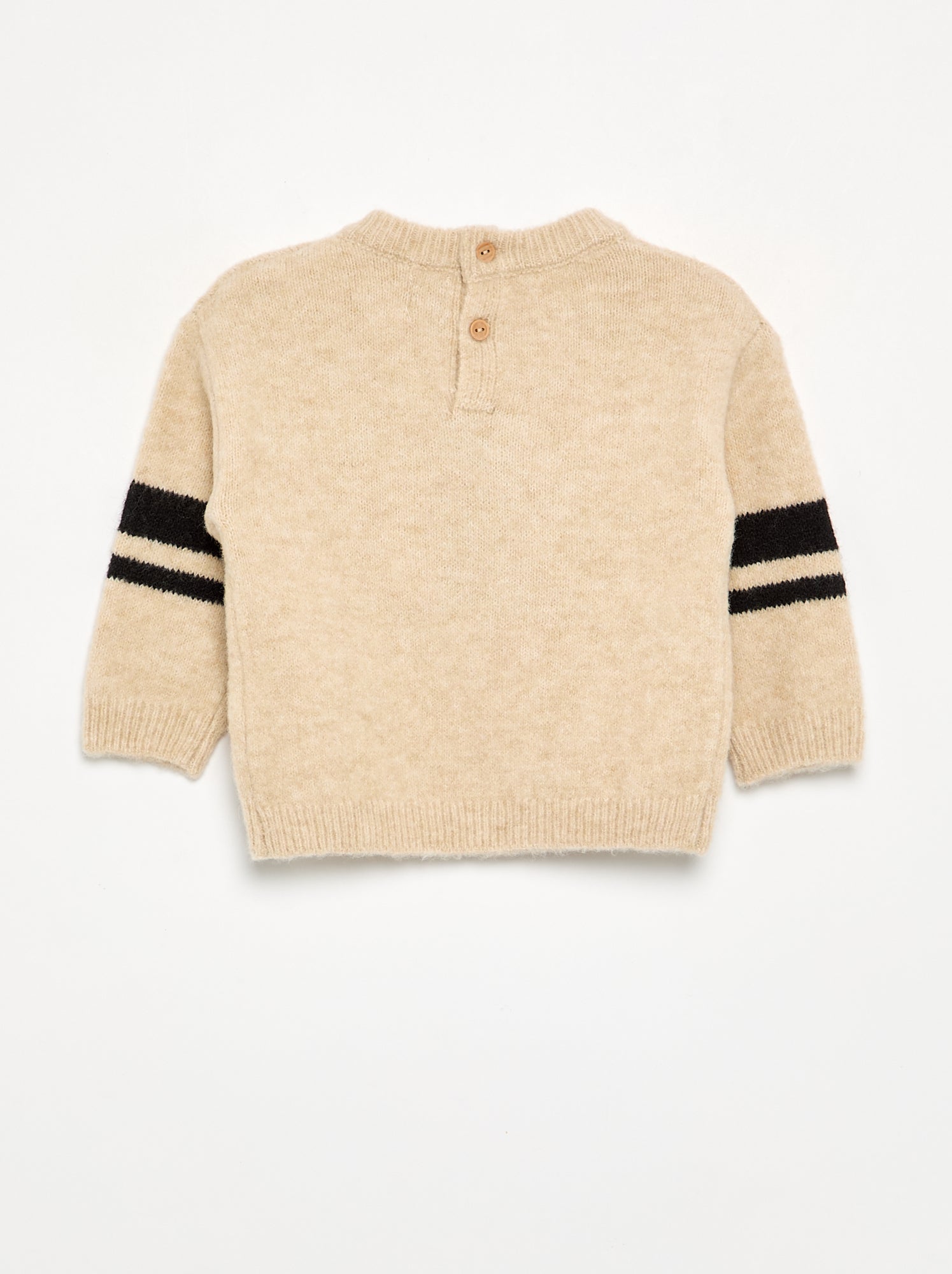 Pull avec imprimé chien - Blanc