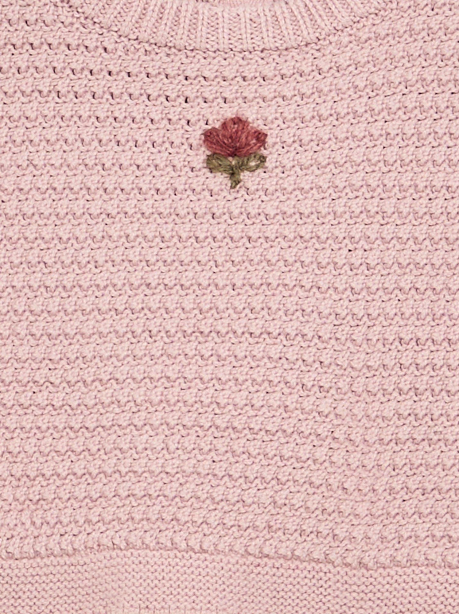 Pull avec manches en voile de coton - Violet