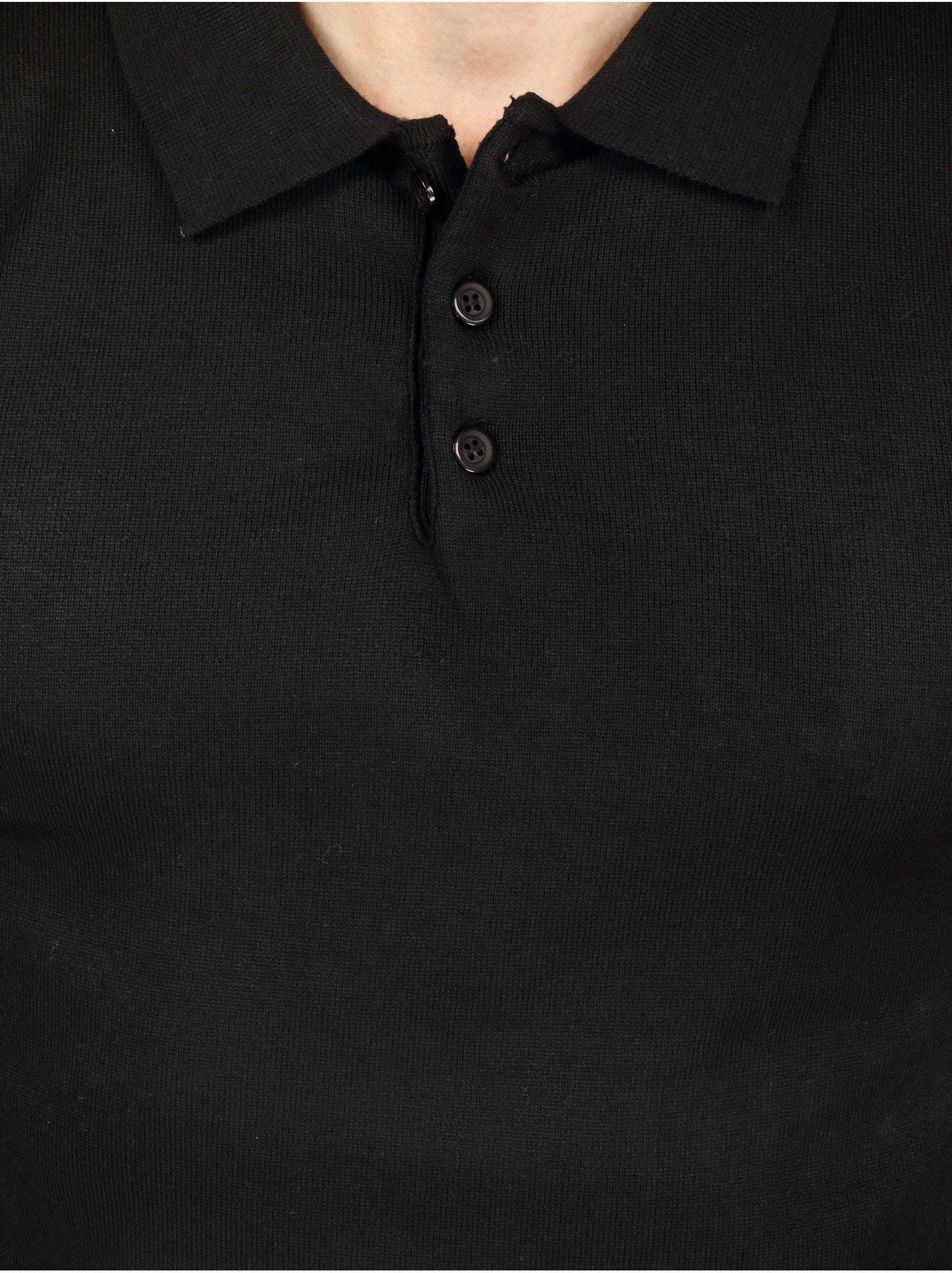 Pull col polo - Kenzarro - Noir